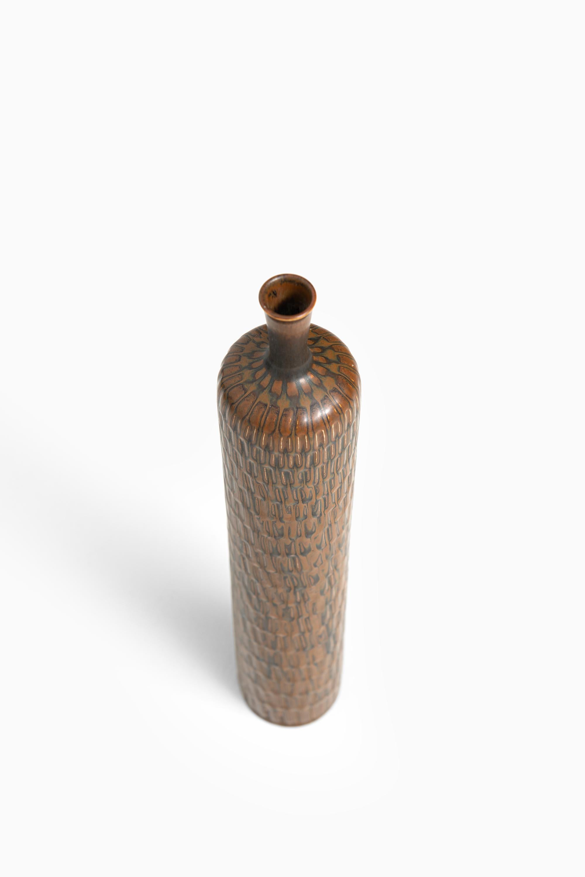 Stig Lindberg Large Ceramic Vase Produced by Gustavsberg in Sweden For Sale 1