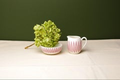 Stig Lindberg, Salix, Sugar Bowl & Creamer, Gustavsberg