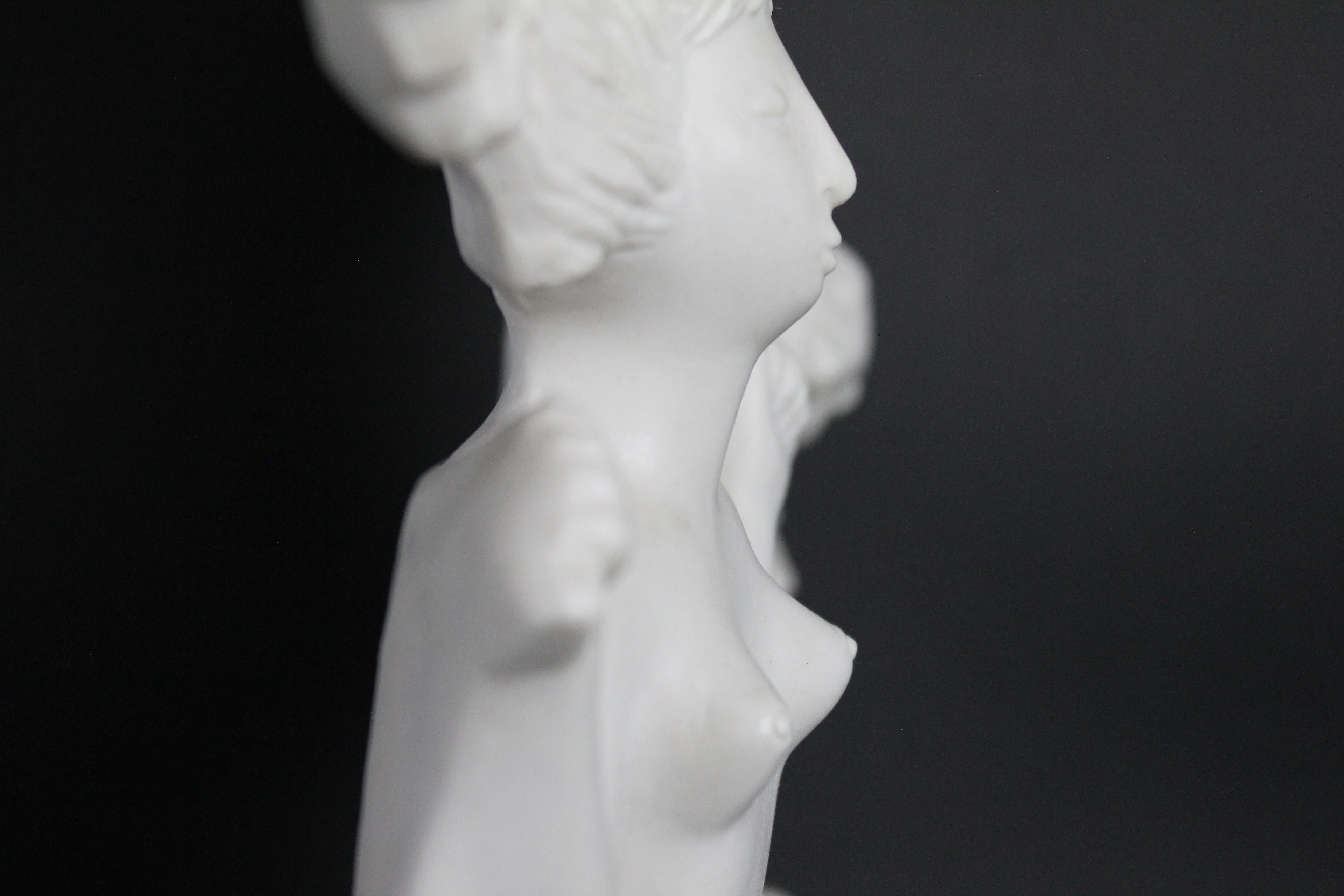 Stig Lindberg-Skulptur, Susanna und die Älteren, Gustavsberg Schweden 1940-50er Jahre. (Schwedisch) im Angebot
