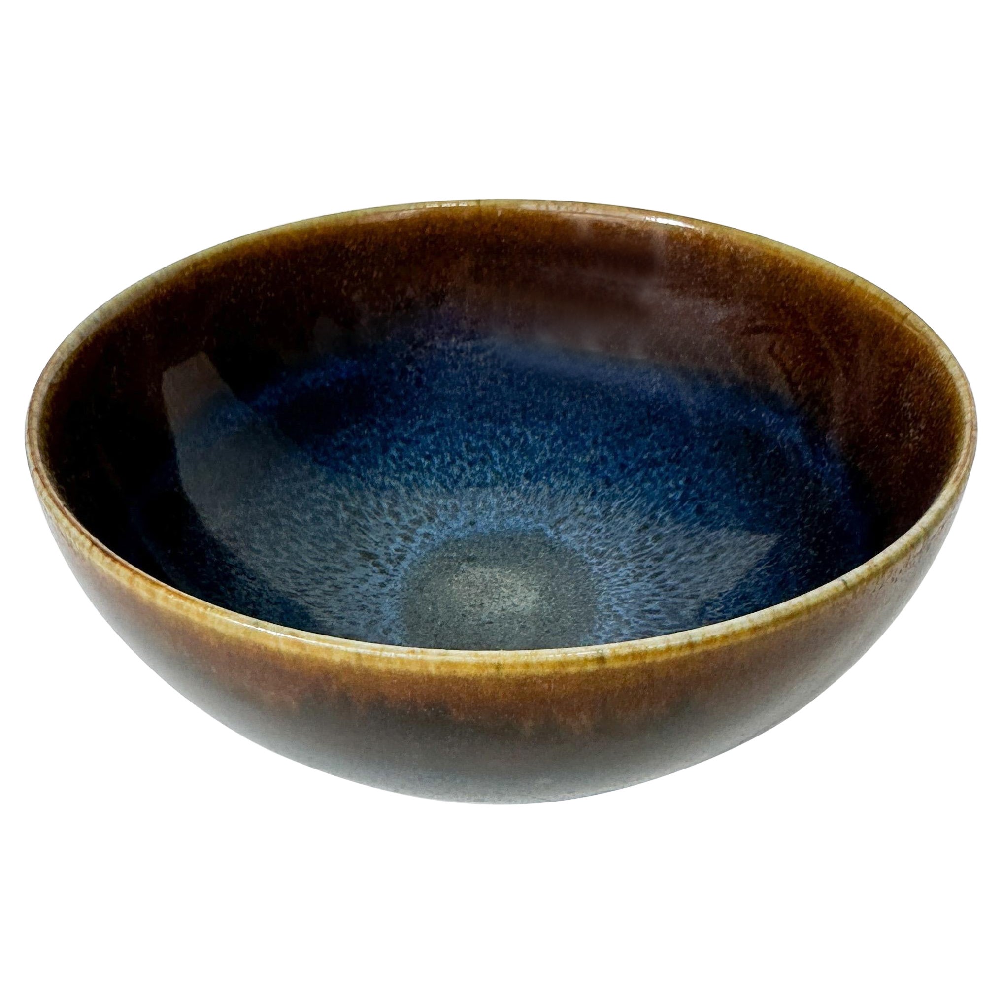 Stig Lindberg Stoneware Bowl Gustavsberg Sweden 1961