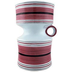 Stig Lindberg "Studio Hand", Gustavsberg, brocca/vaso di faience