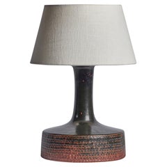 Stig Lindberg, Lampada da tavolo, Gres, Svezia, anni '1950