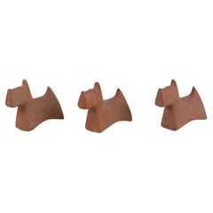 Stig Lindberg, Three "Scotty" Dogs in Stoneware for Gustavsberg