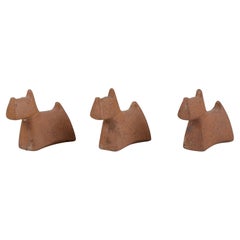 Stig Lindberg, Three "Scotty" Dogs in Stoneware for Gustavsberg