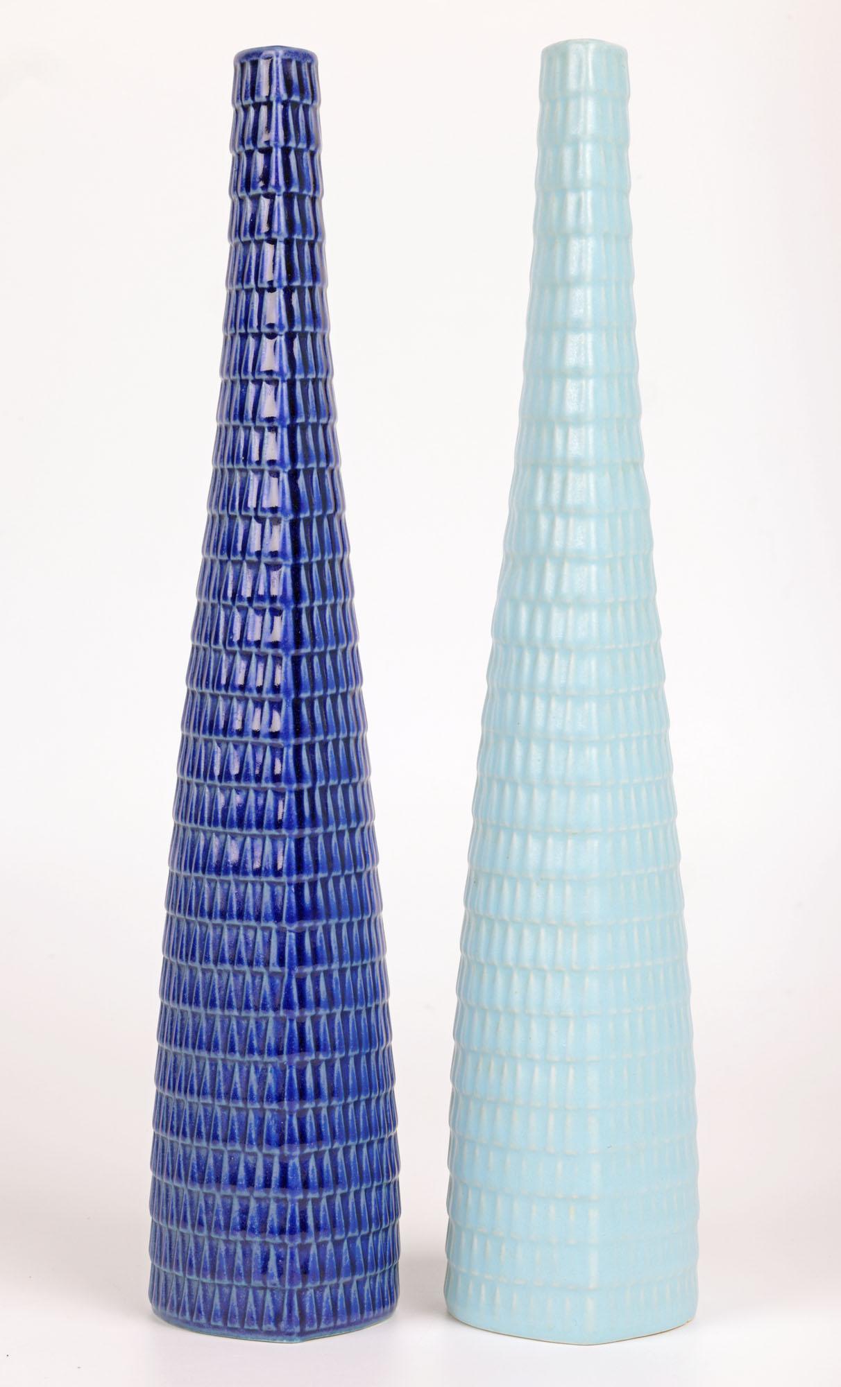 Stig Lindberg Two Mid-Century Gustavsberg Reptil Vases For Sale 5