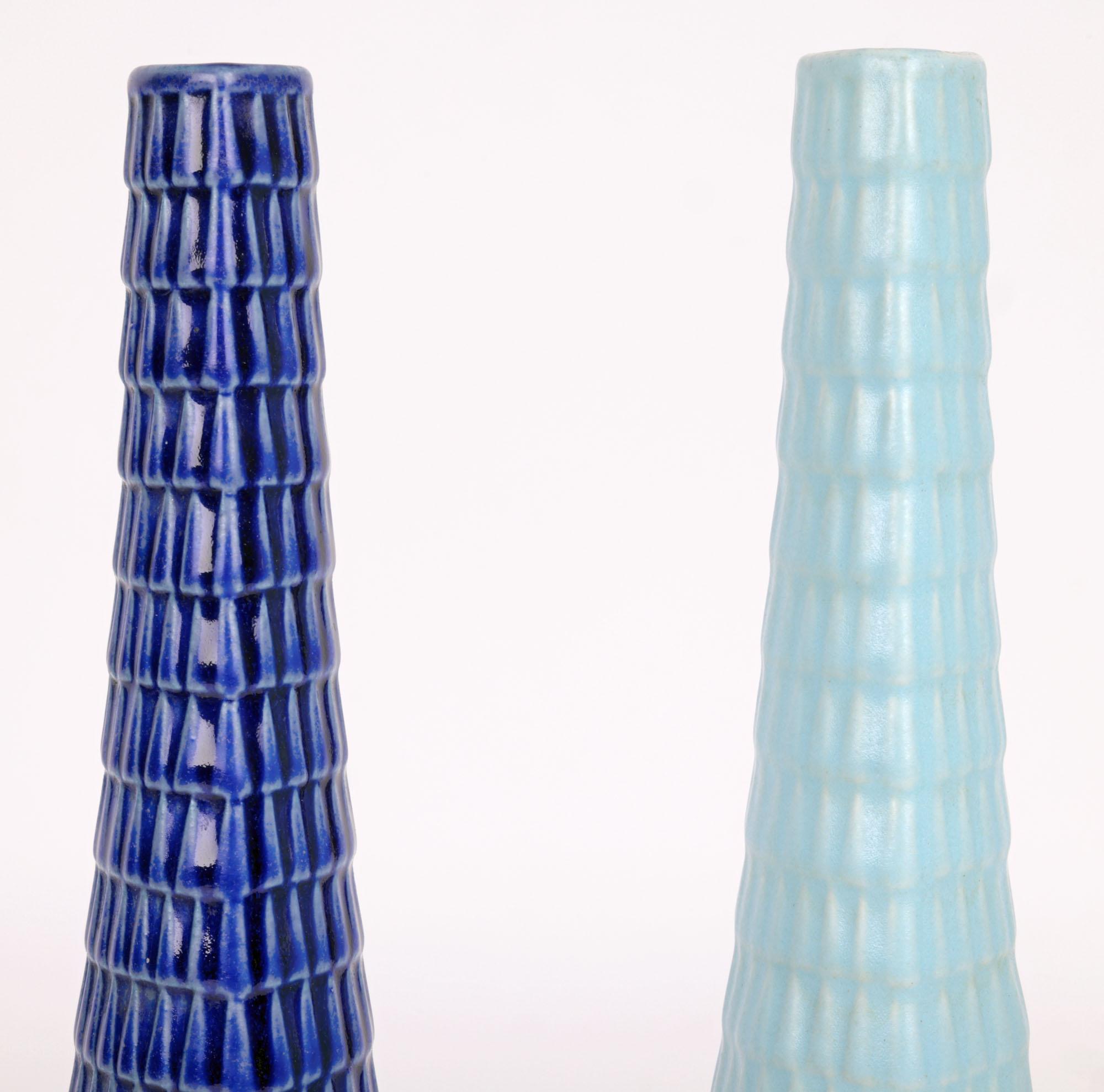 Stig Lindberg Two Mid-Century Gustavsberg Reptil Vases For Sale 6