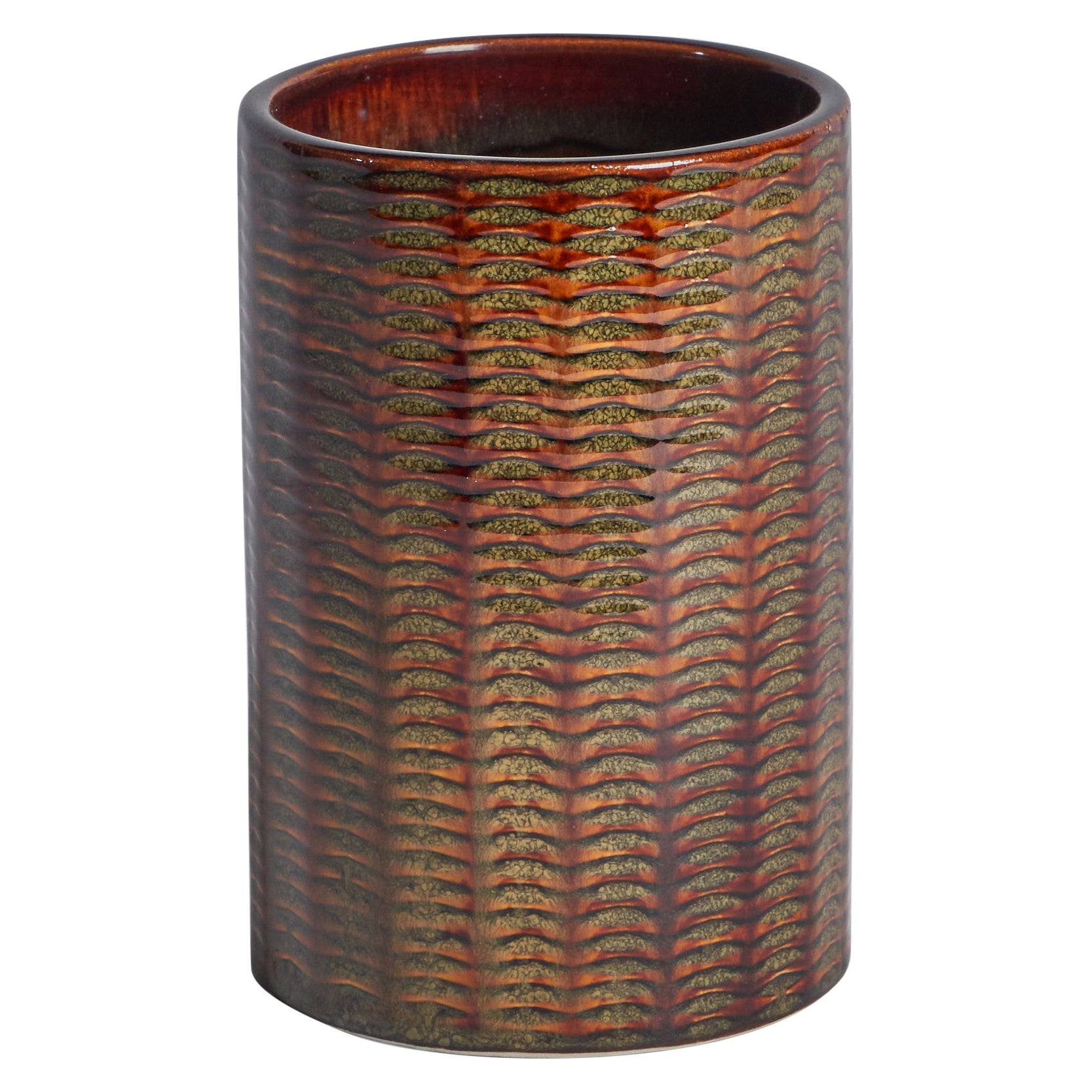Stig Lindberg, Vase, Steingut, Schweden, 1960er-Jahre