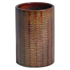 Stig Lindberg, Vase, Steingut, Schweden, 1960er-Jahre
