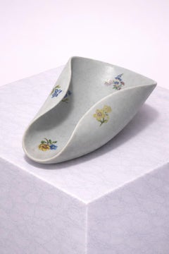 Stig Lindberg “Veckla” Ceramic Bowl for Gustavsberg, Sweden, 1960s