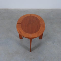 Stig Lönngren. Une table basse, ébéniste Lars Larsson, HI-group, 1977