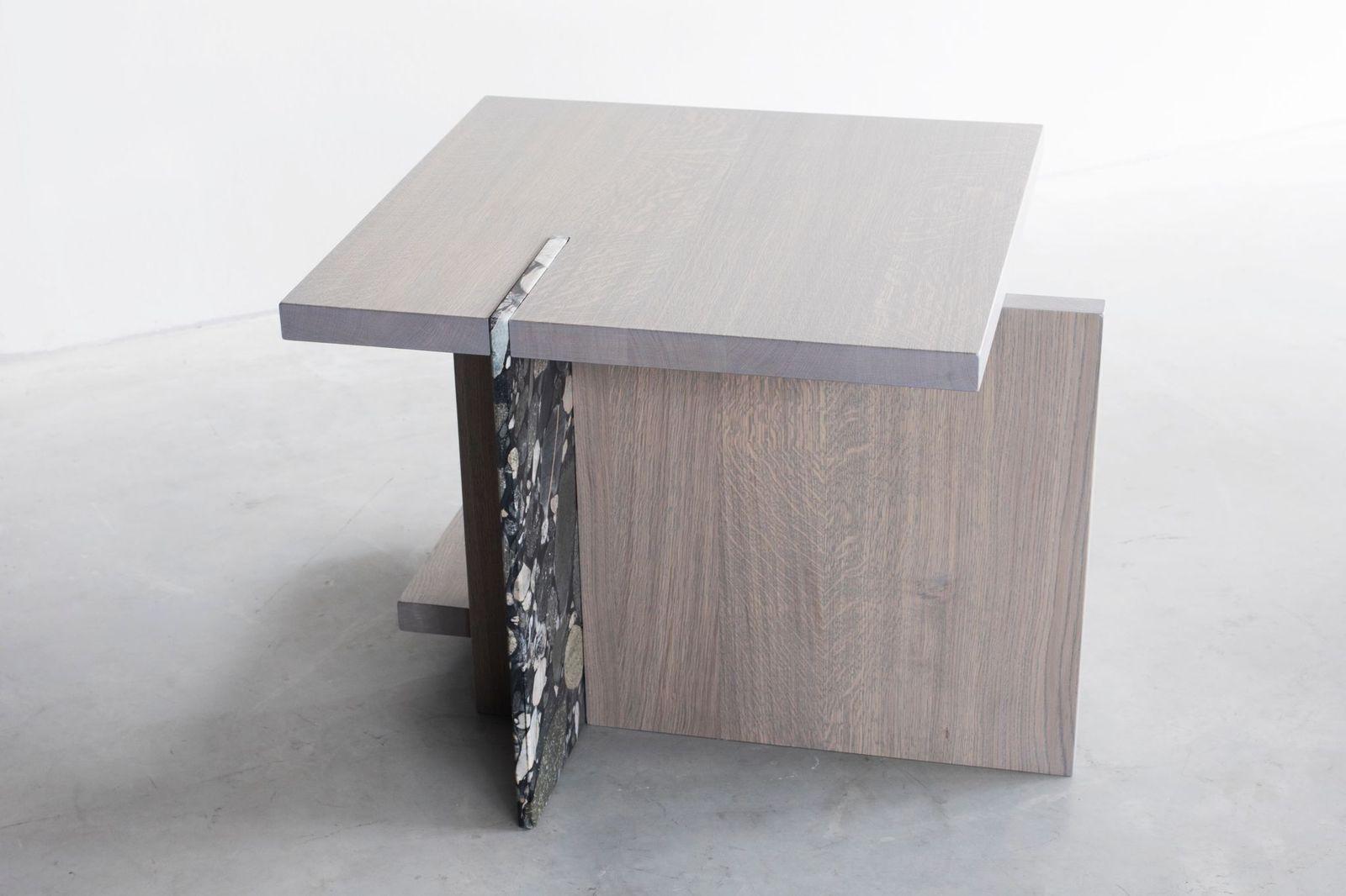 Post-Modern Stijl Side Table by Van Rossum For Sale