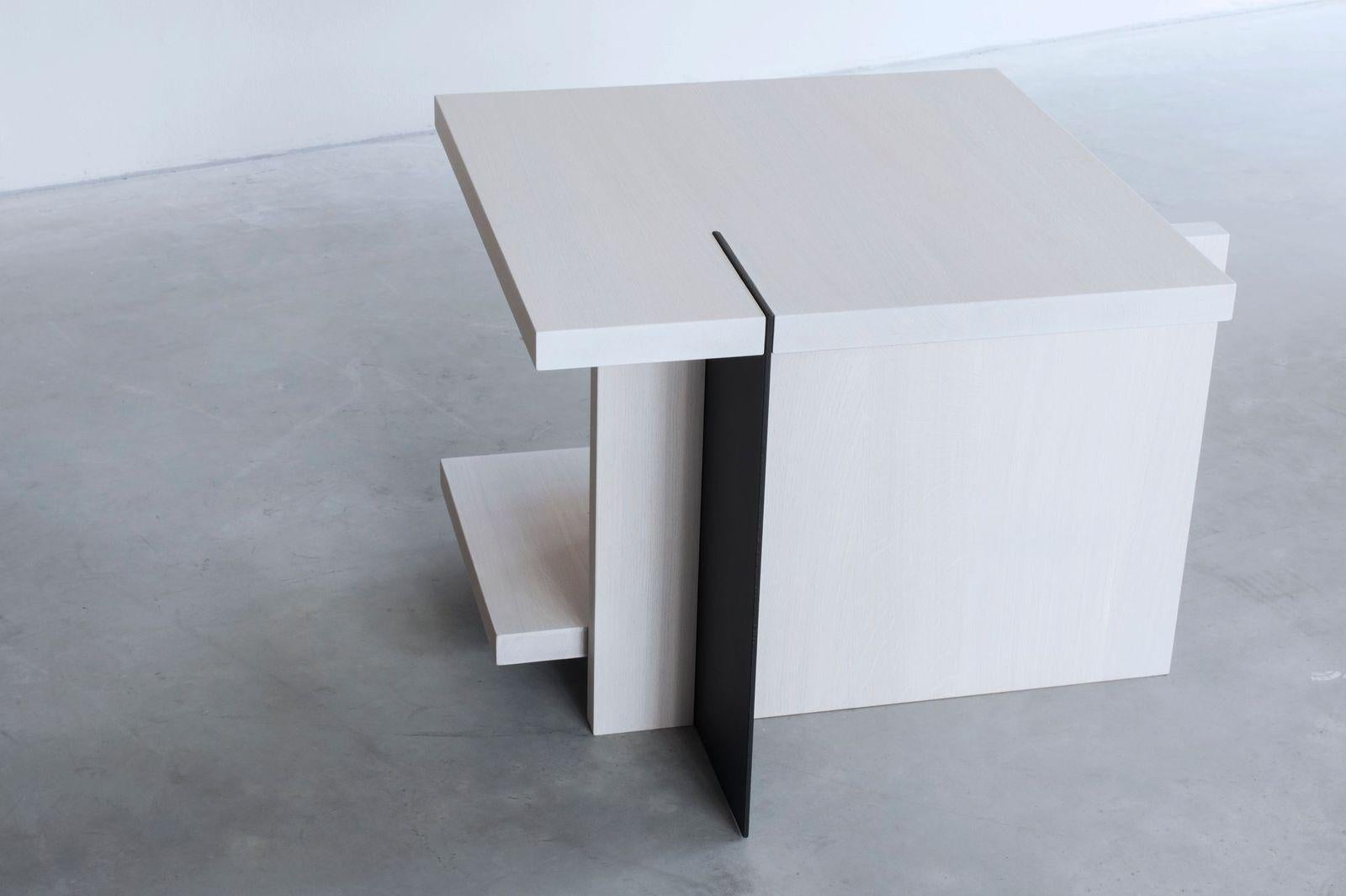 Contemporary Stijl Side Table by Van Rossum For Sale