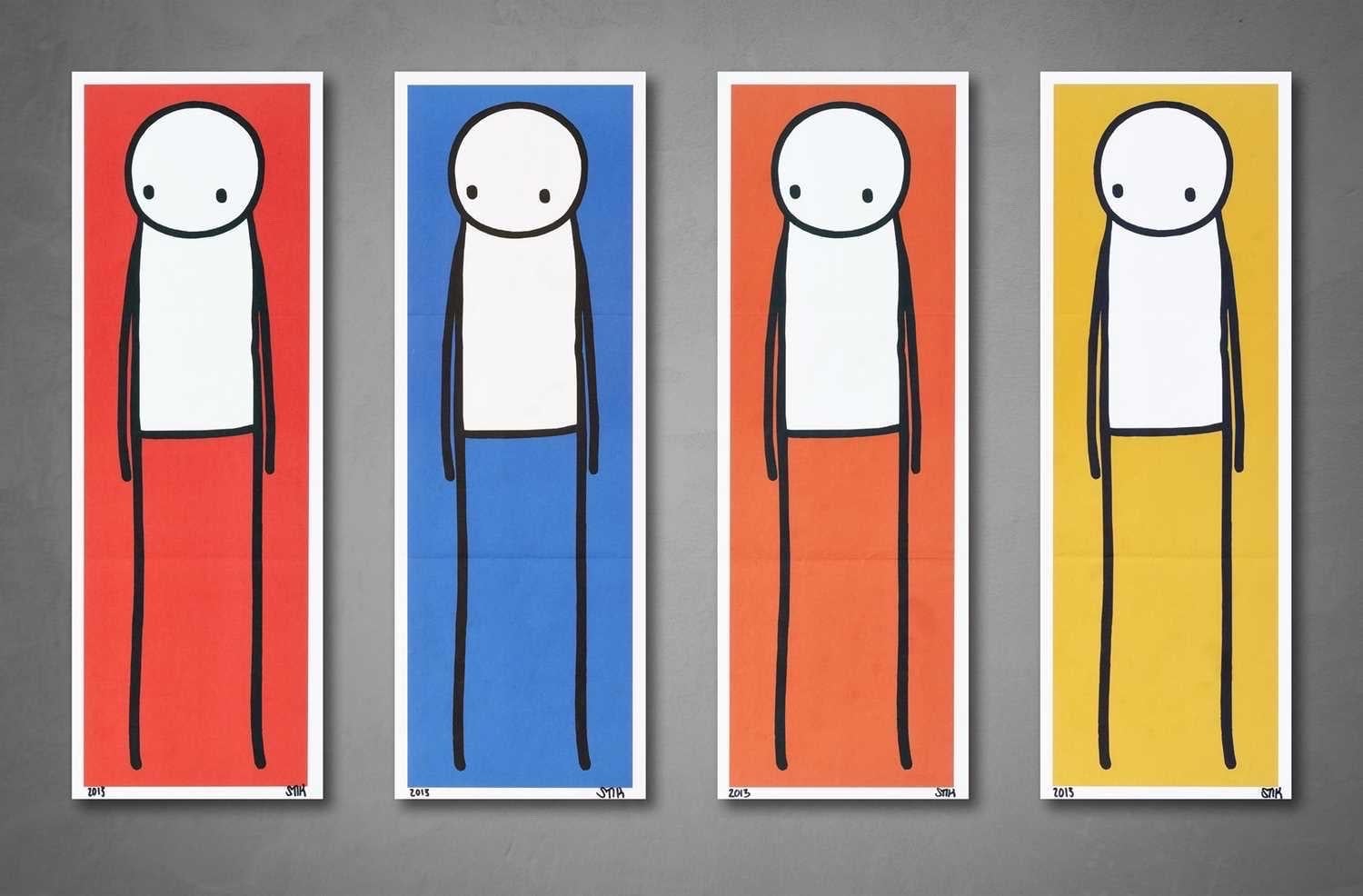 STIK, Big Issue Series (Signed), 2013