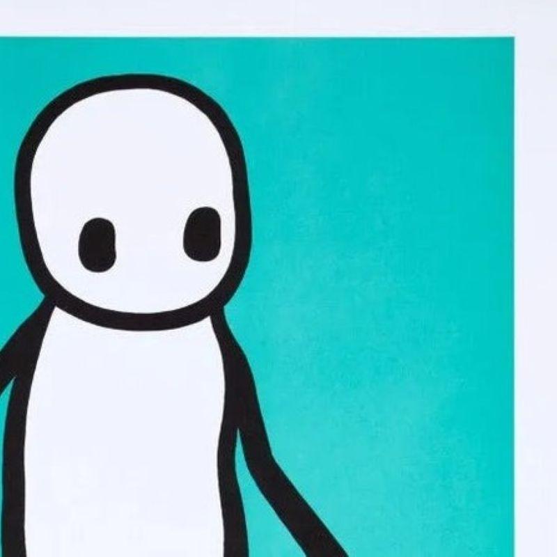 Stik, Holding Hands Teal For Sale 1