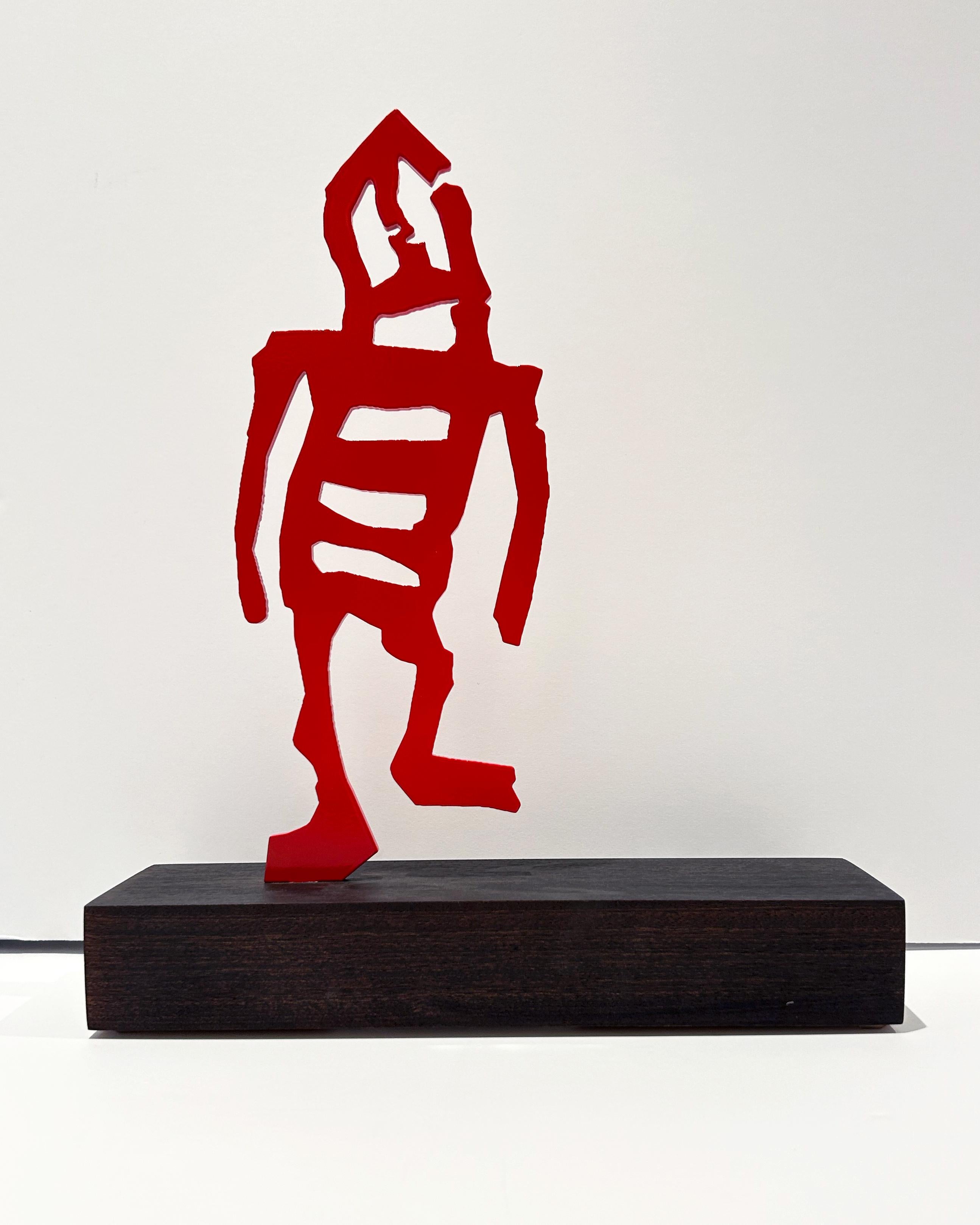 Several Lives Lived at Once - Sculpture by Stikman