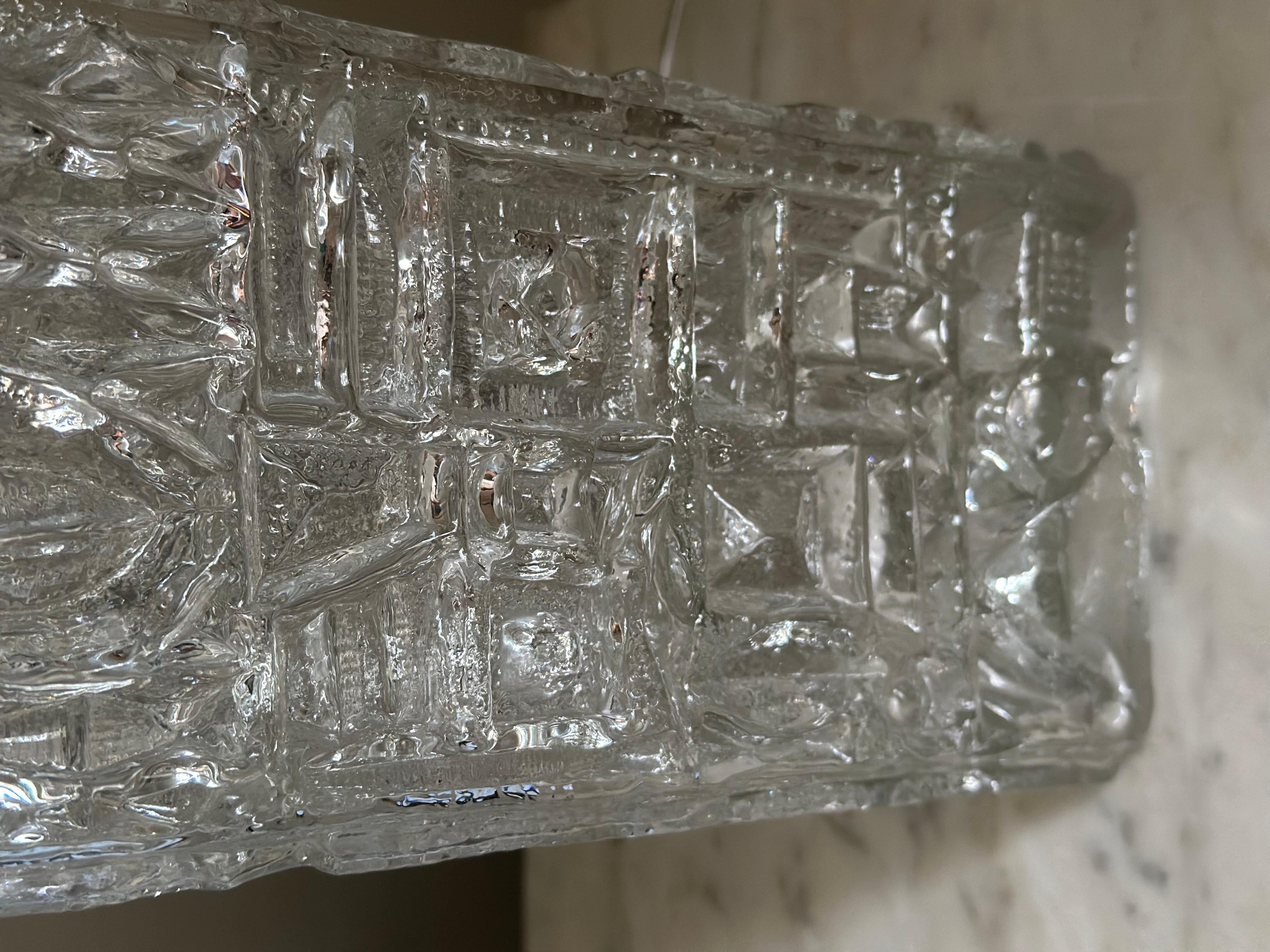 Stilarmatur Midcentury Glas Tischlampe 1960s im Angebot 5