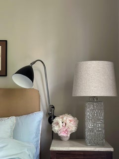 Stilarmatur Lampe de table en verre du milieu du siècle 1960s