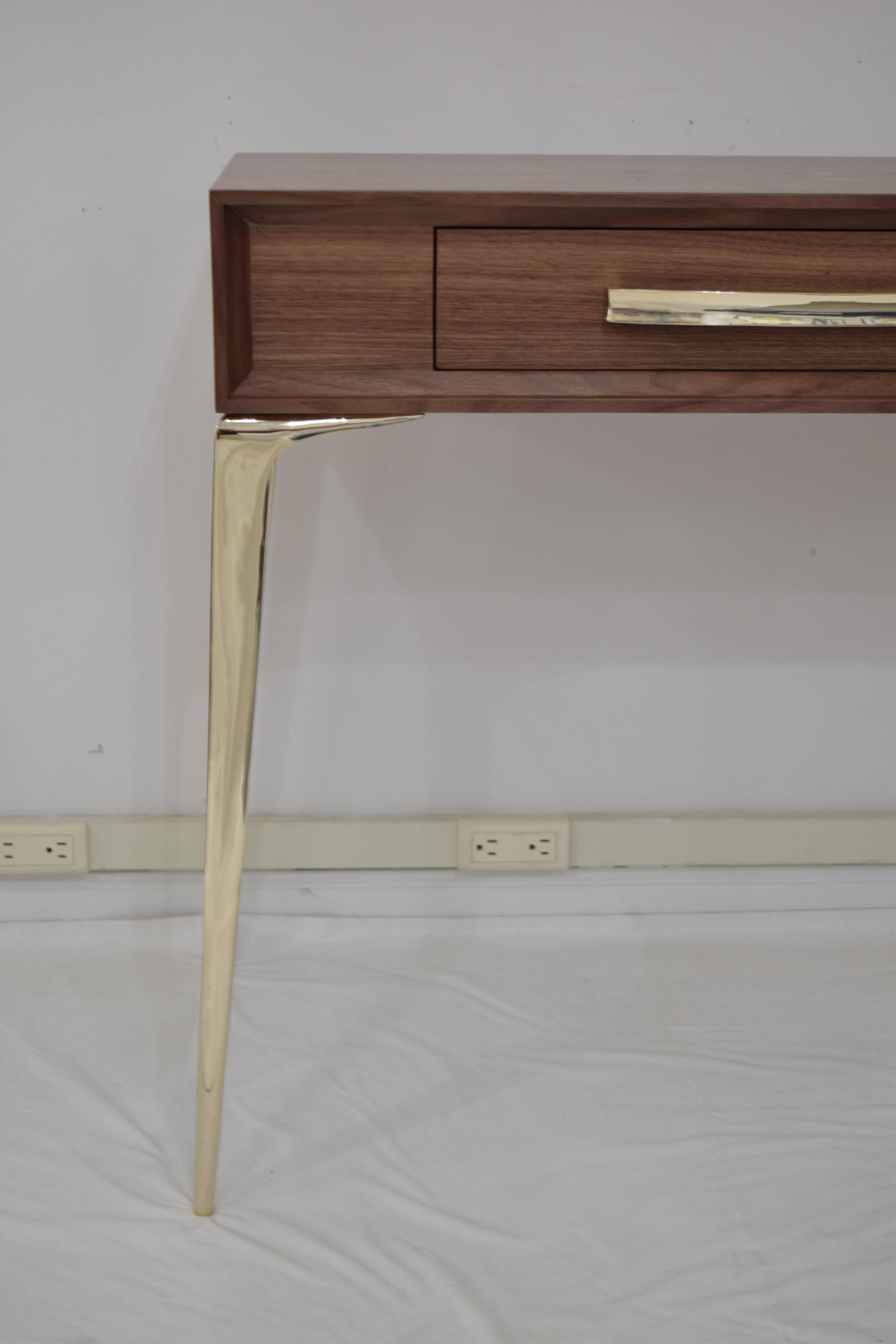 Stiletto Single Drawer Console For Sale 3