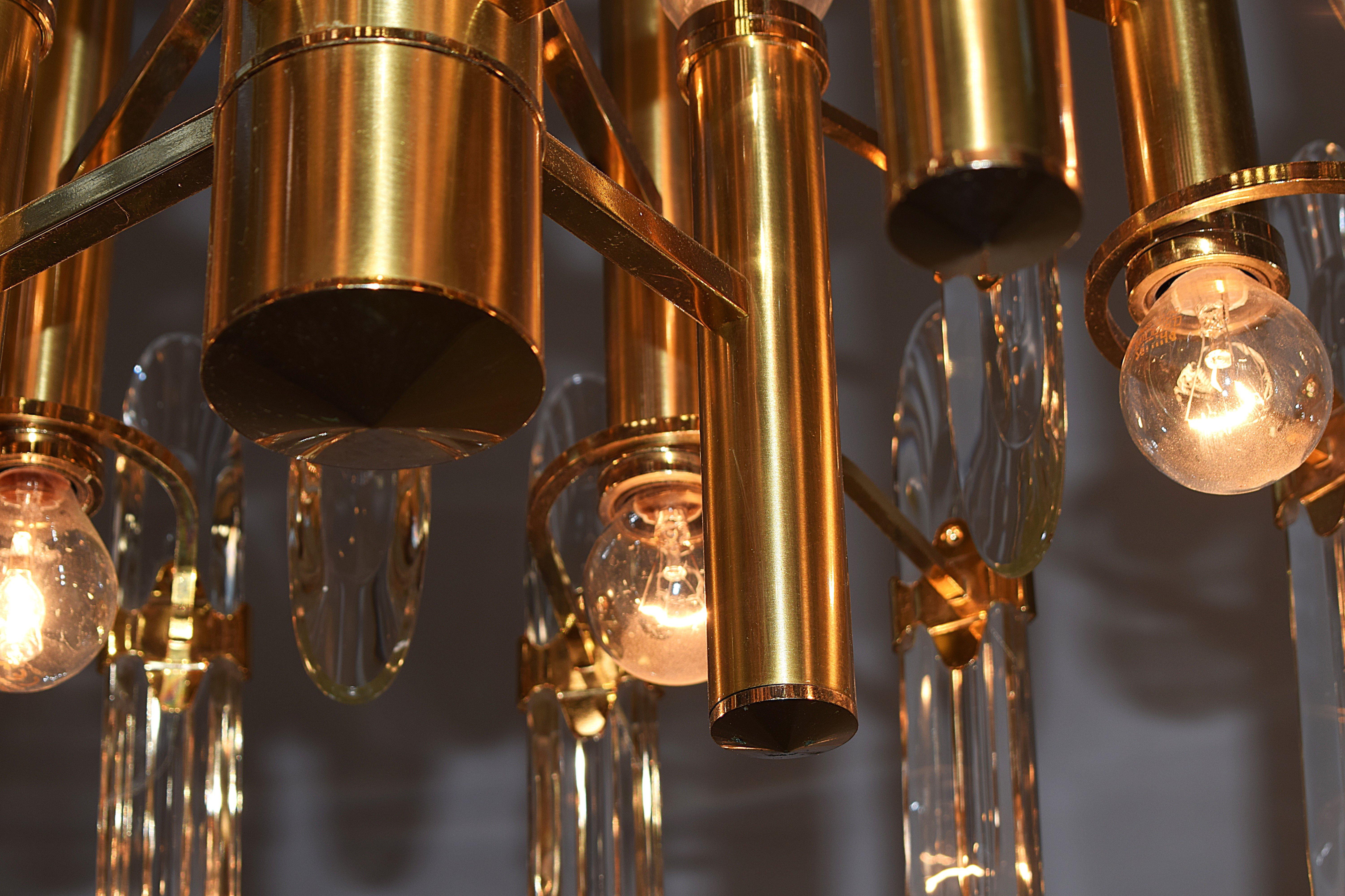 Stilkronen - Coppia Lampadari , 1970 en venta 8