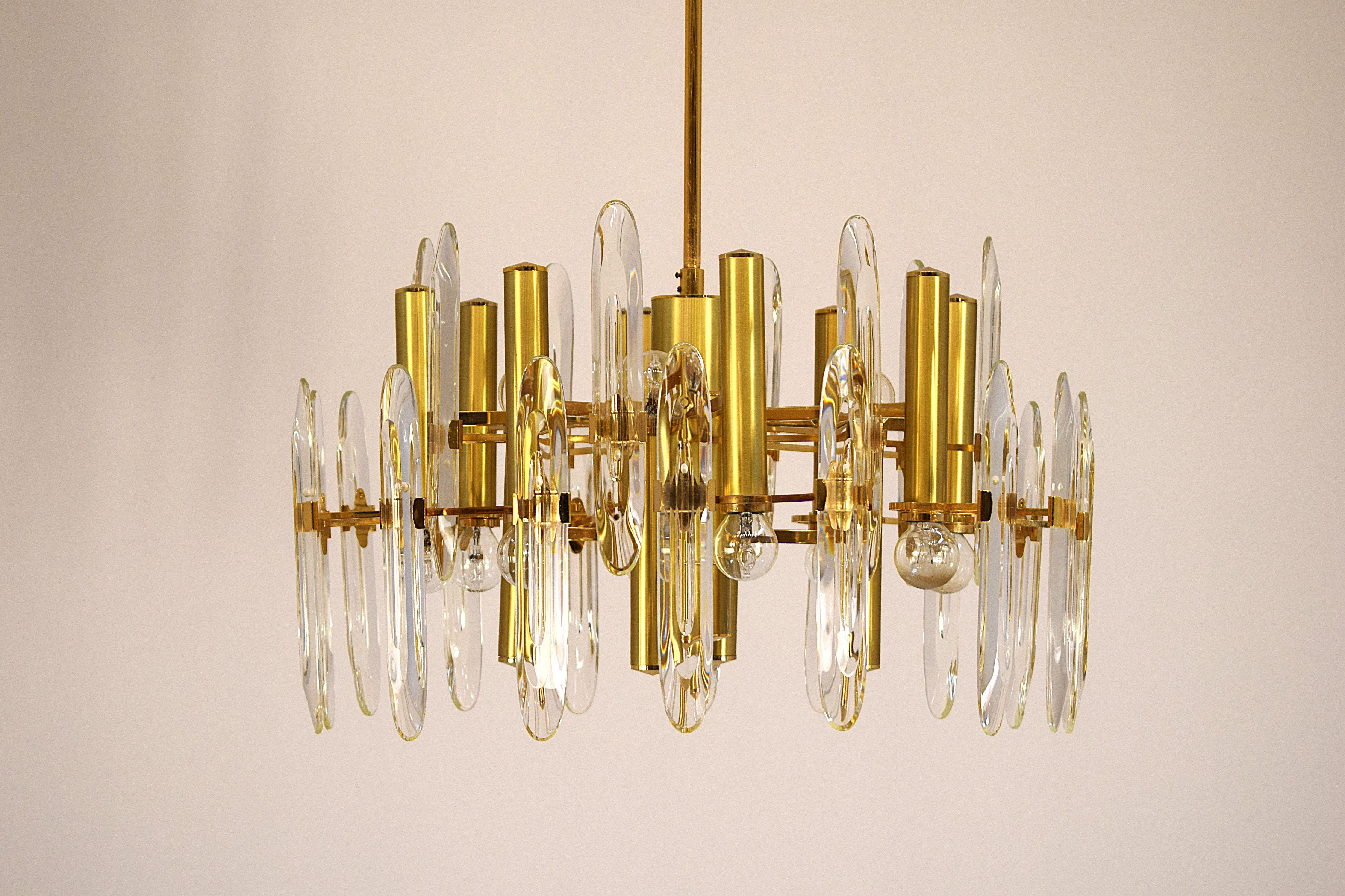 Stilkronen - Coppia Lampadari , 1970 Italian en venta