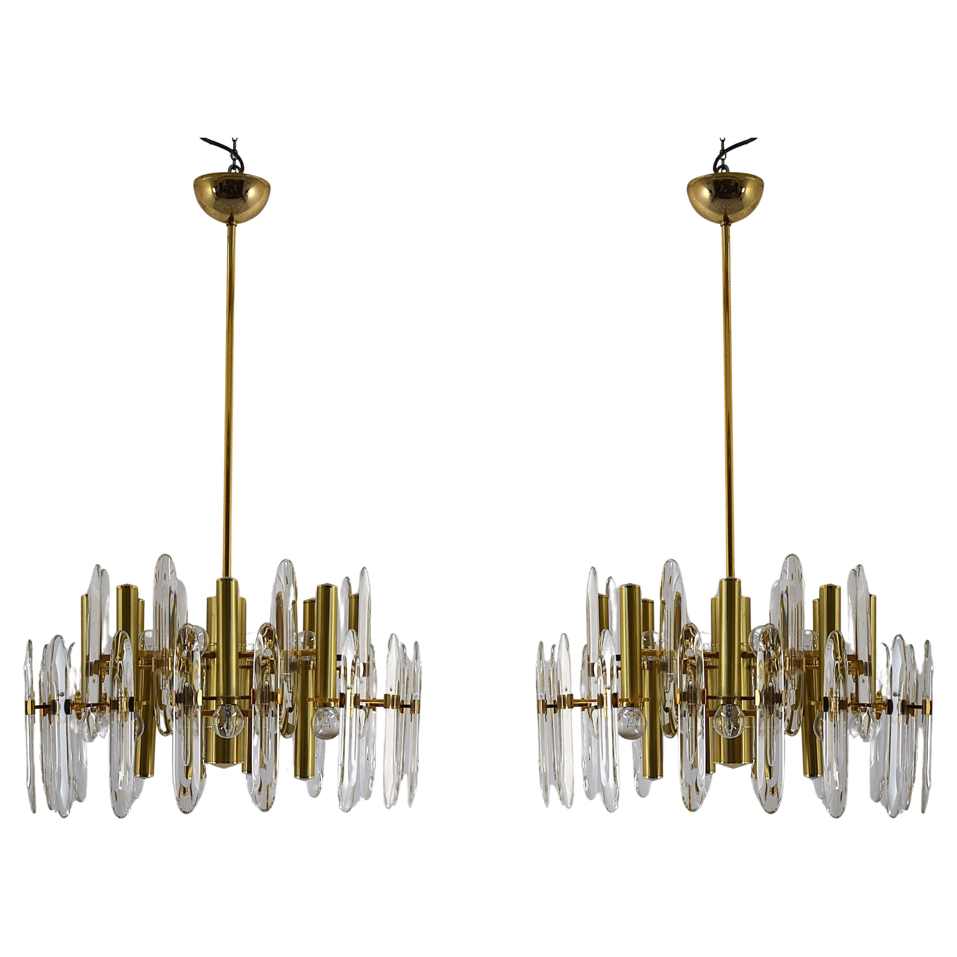 Stilkronen - Coppia Lampadari , 1970
