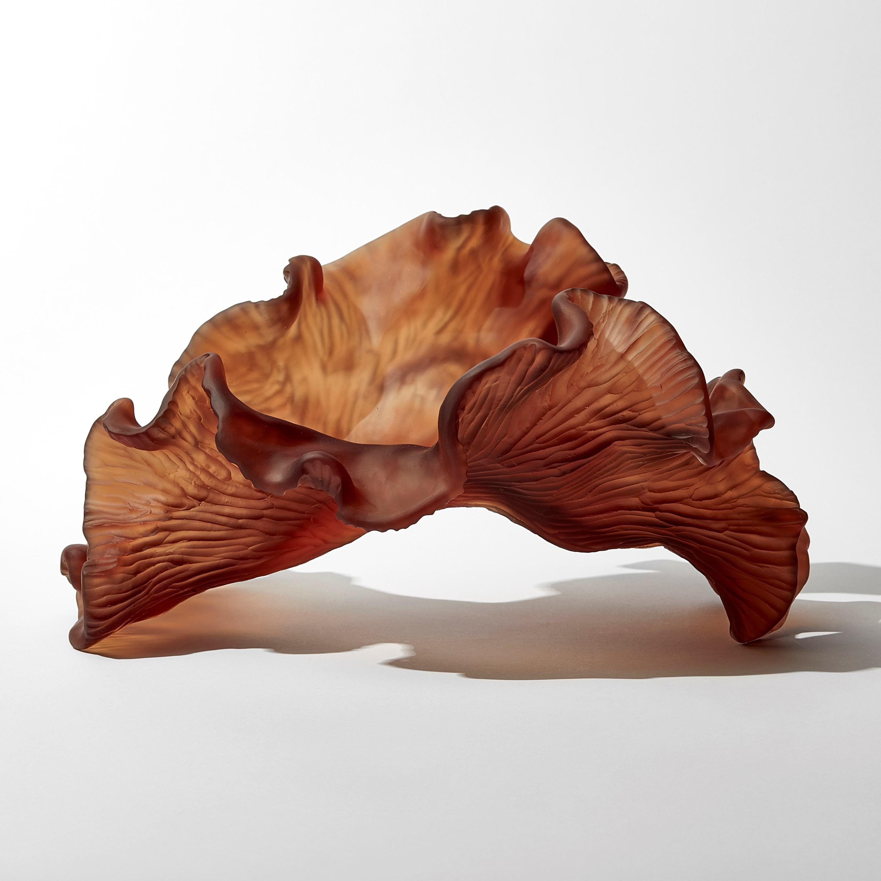 'Still Drift' is a unique cast glass sculpture by the Danish artist, Monette Larsen.

Larsen has always been fascinated by the concept of beauty within nature; what makes something beautiful and the characteristics that define it as such. Her work