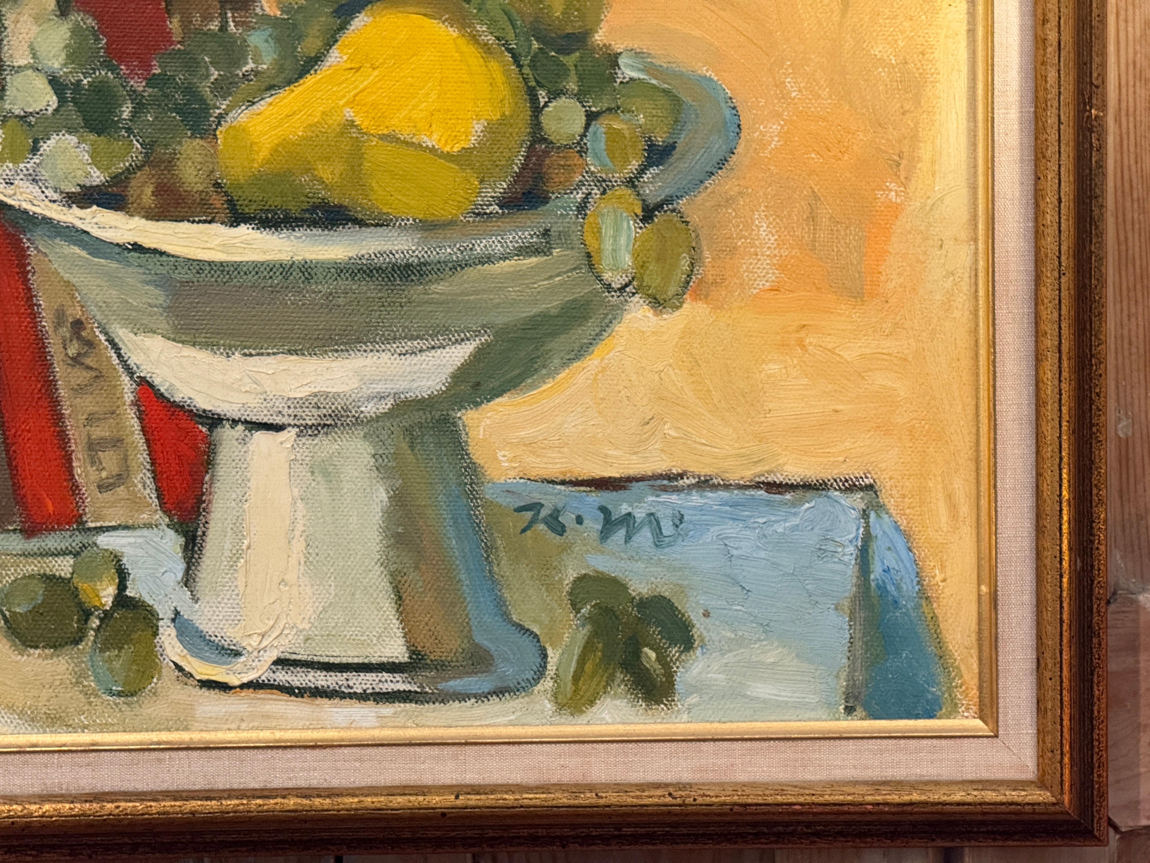 Stillleben von Karl Mattern (1892-1969) (Mitte des 20. Jahrhunderts) im Angebot