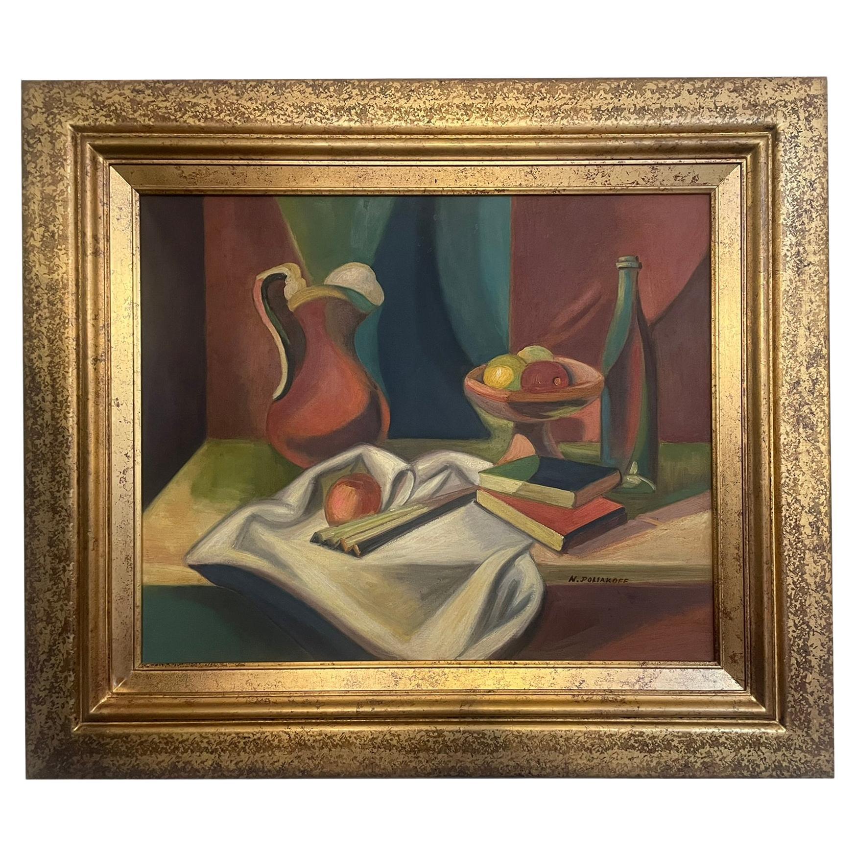 Still life by Nicolas Poliakoff For Sale