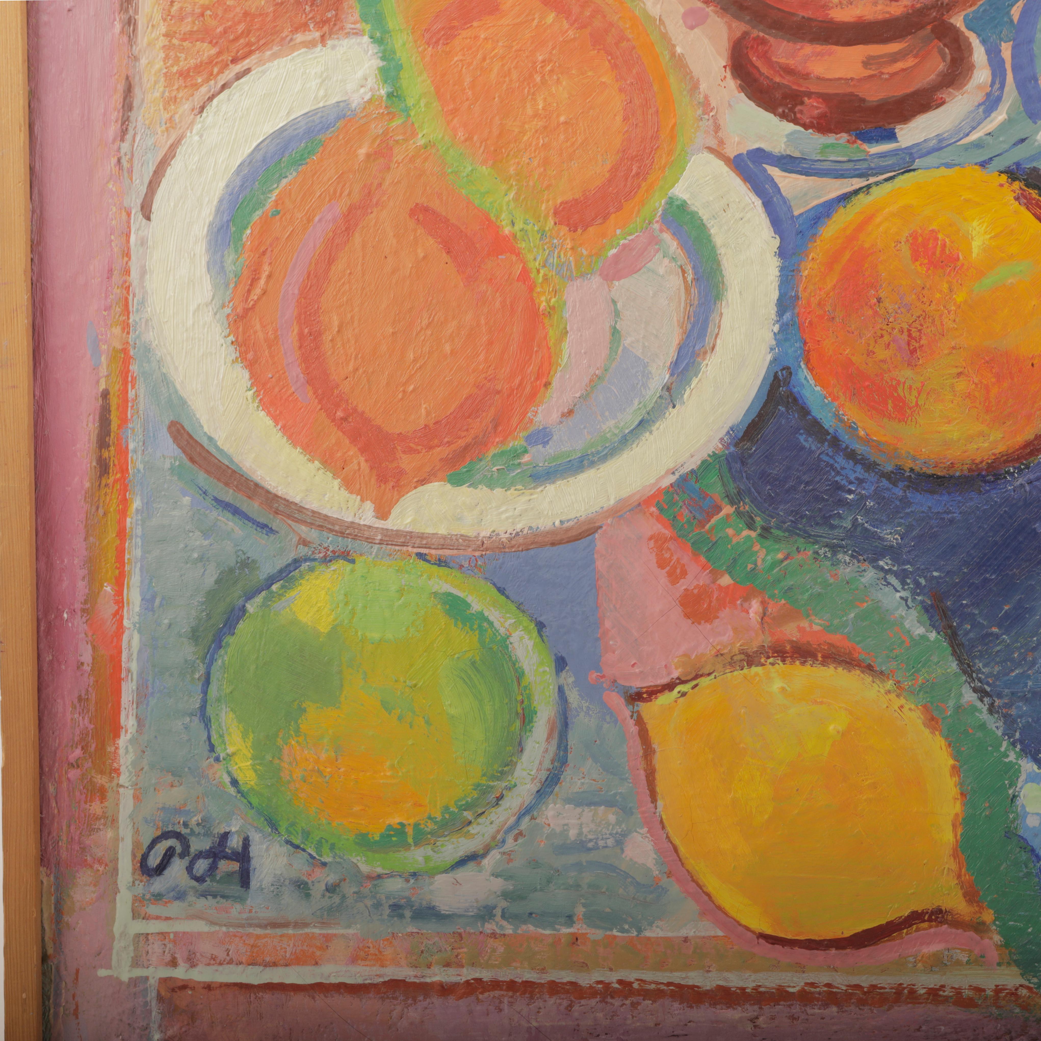 Hand-Painted Still Life By Poul Horsdal