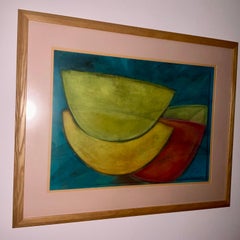 “Still Life” by Yolanda Vásquez Petrocelli, 1998 — Original Watercolor 1998