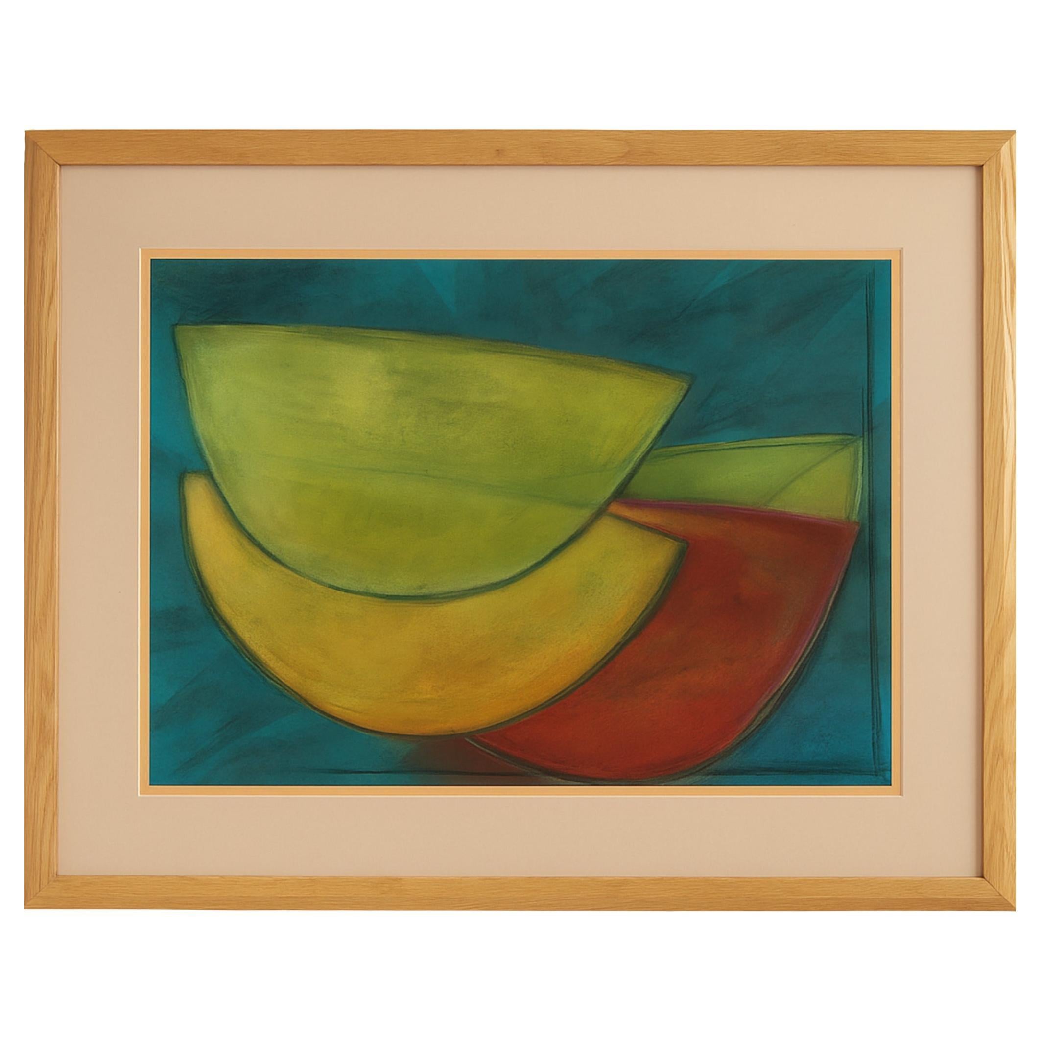 "Natura morta" di Yolanda Vásquez Petrocelli, 1998 - Acquerello originale 1998 in vendita