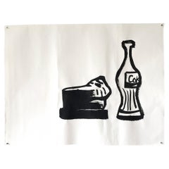 STILL LIFE - Contemporary Japanese Calligraphy Painting by Dai Okumura
