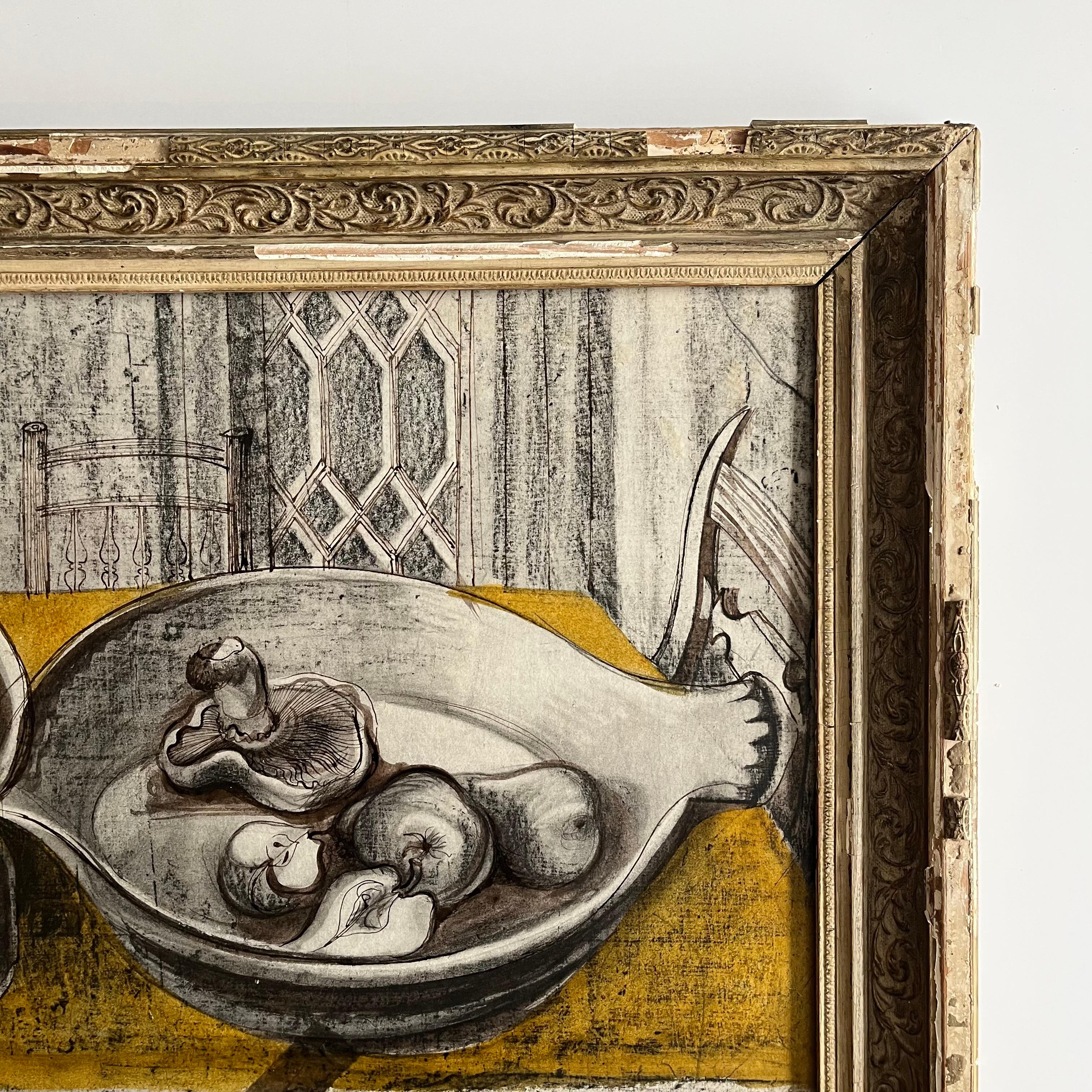 Stilleben Obstschale von John Humphrey Spender (1910 - 2005) CIRCA 1950 (Englisch) im Angebot