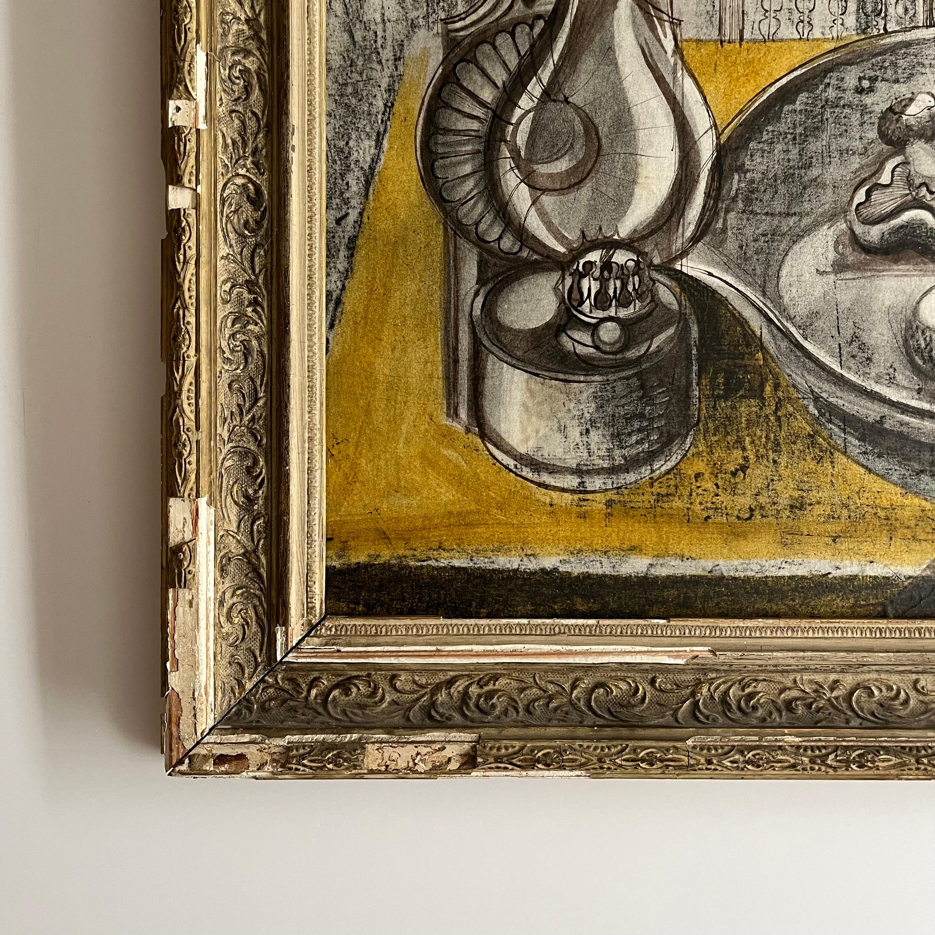 Stilleben Obstschale von John Humphrey Spender (1910 - 2005) CIRCA 1950 (Mitte des 20. Jahrhunderts) im Angebot