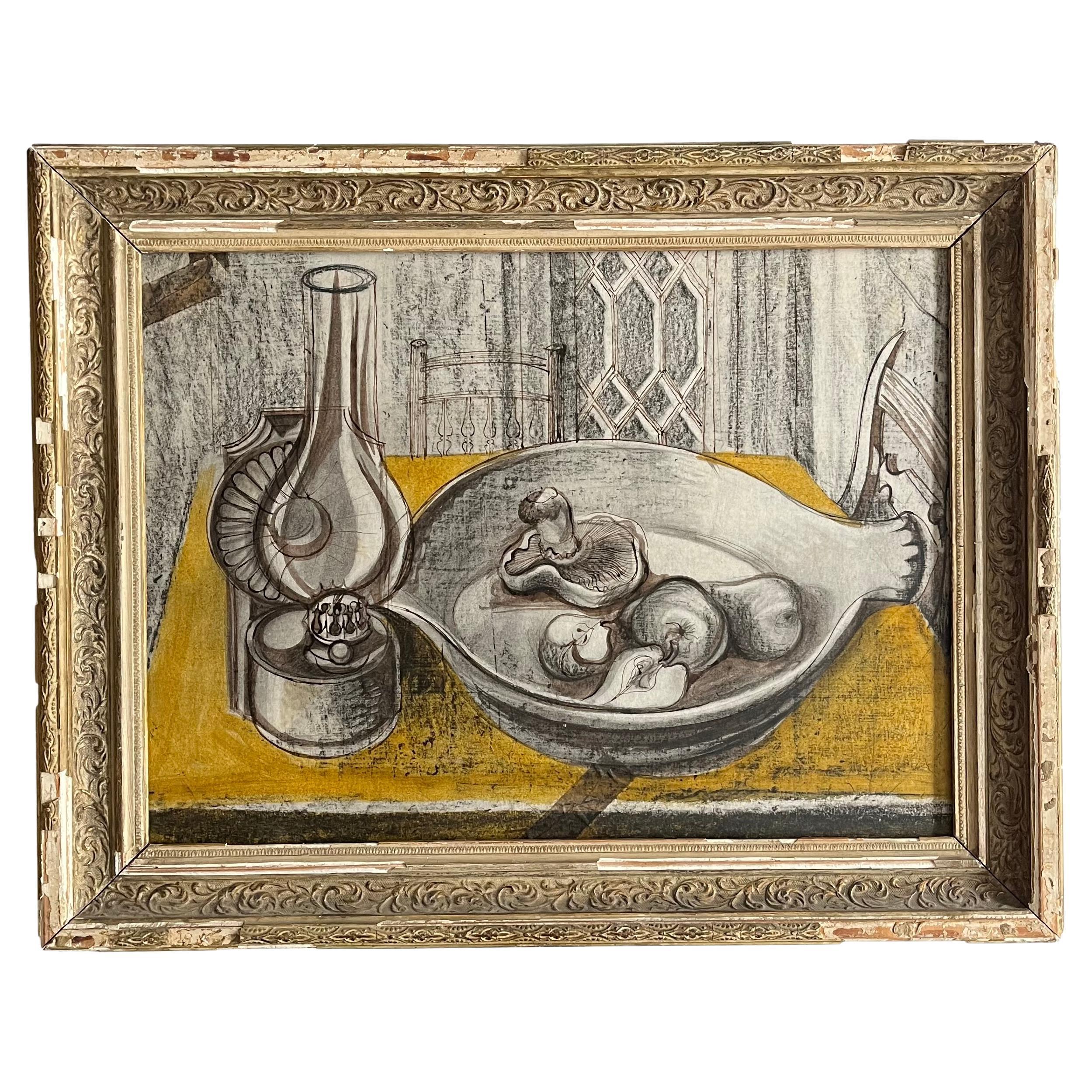 Stilleben Obstschale von John Humphrey Spender (1910 - 2005) CIRCA 1950