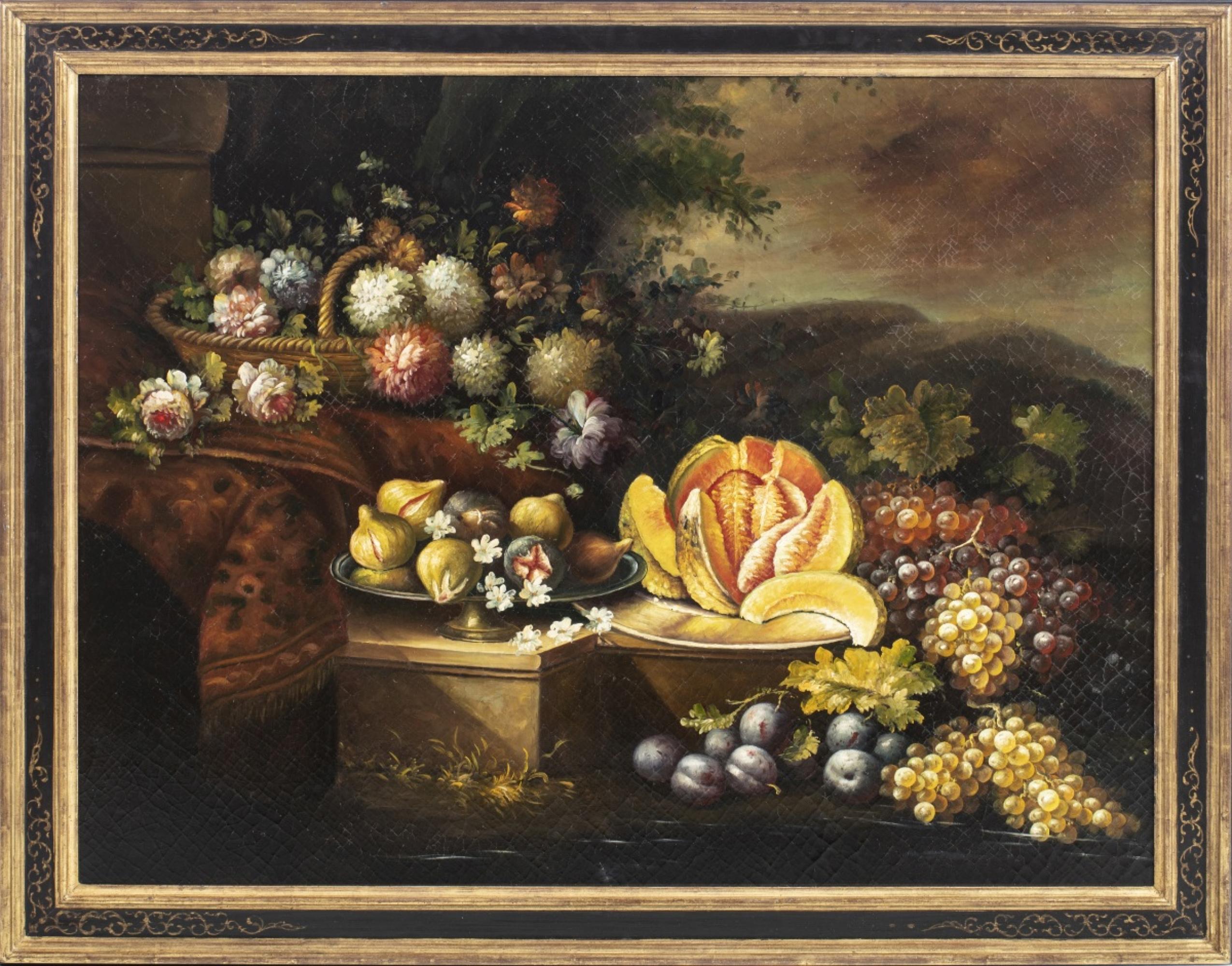 „STILL LIFE“ Italienische Schule des 18. Jahrhunderts im Zustand „Gut“ im Angebot in Madrid, ES