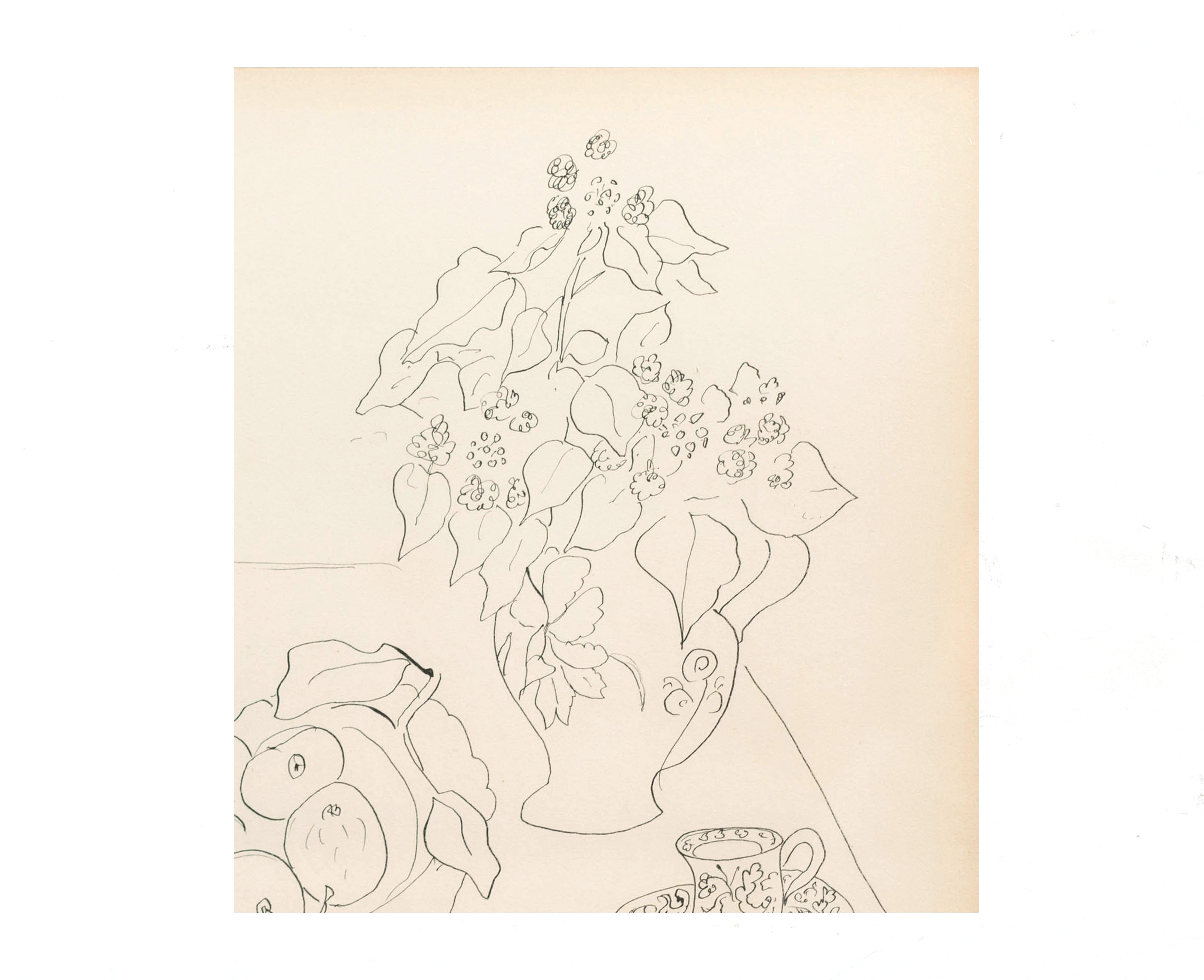 'Still Life' Lithograph by Henri Matisse 3