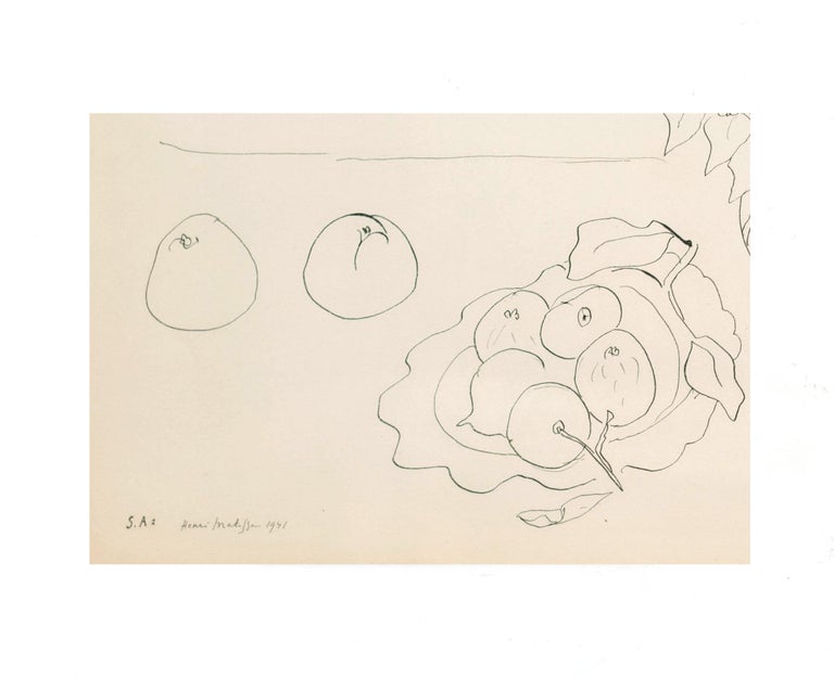 'Still Life' Lithograph by Henri Matisse For Sale 4
