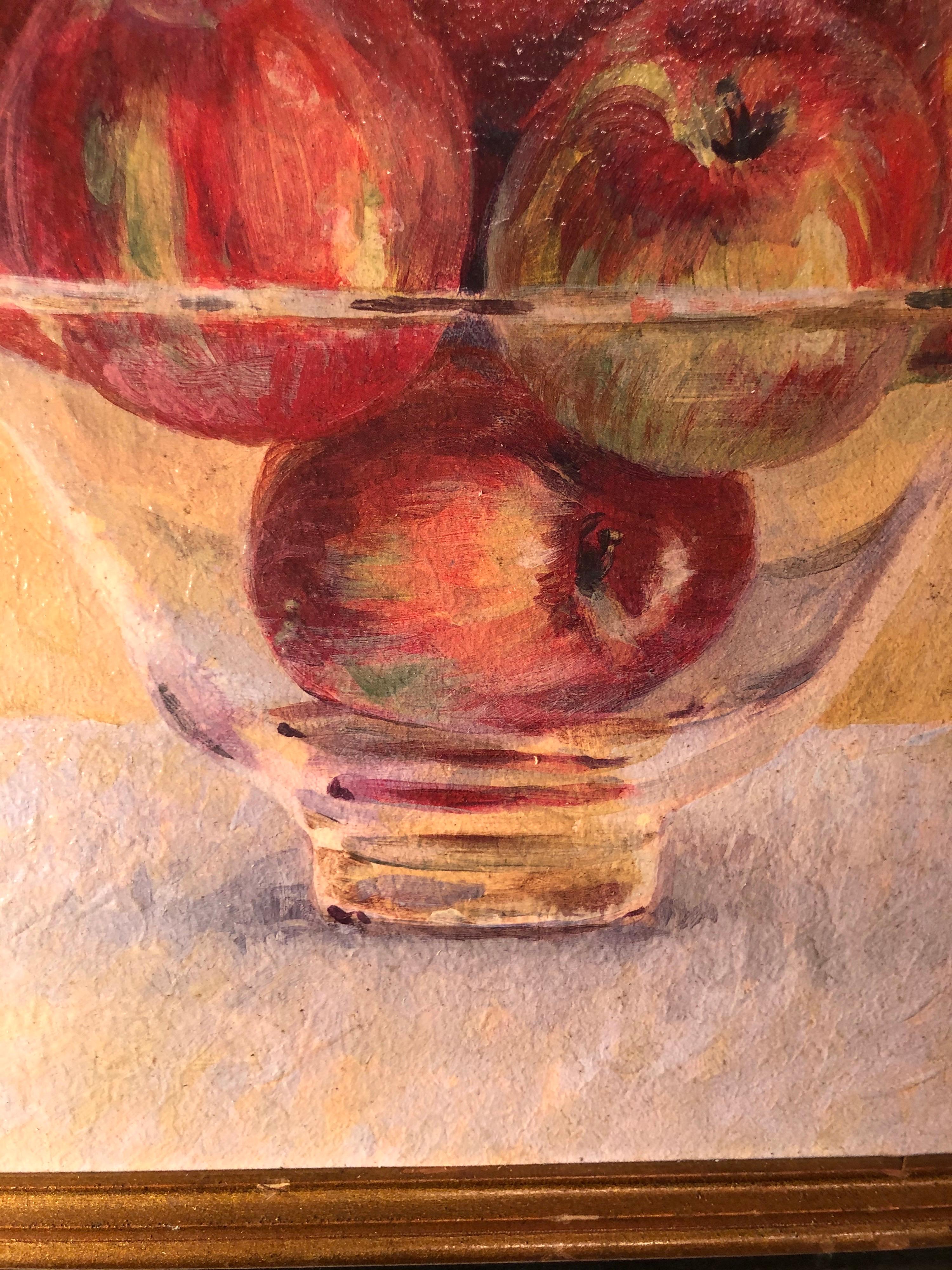 Still Life of Apples in a Bowl 5