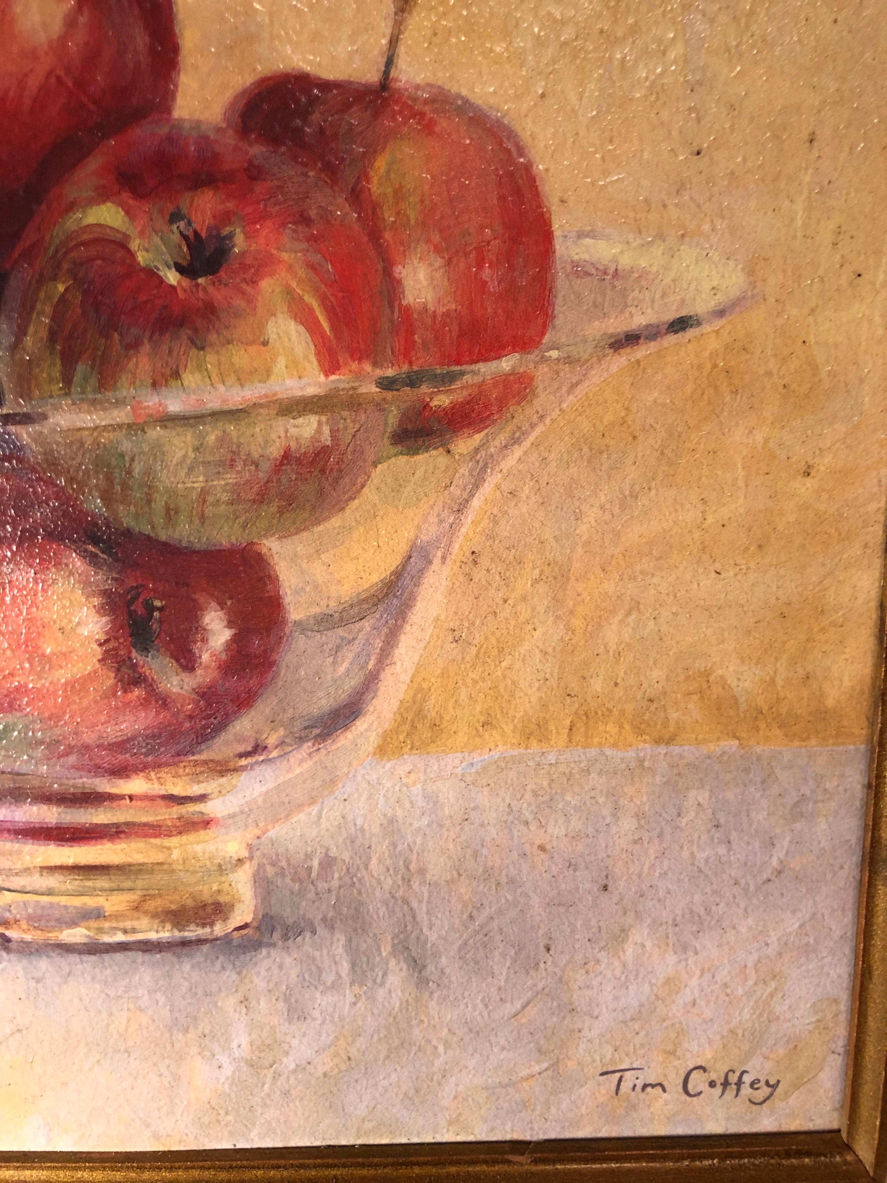 Still Life of Apples in a Bowl 6
