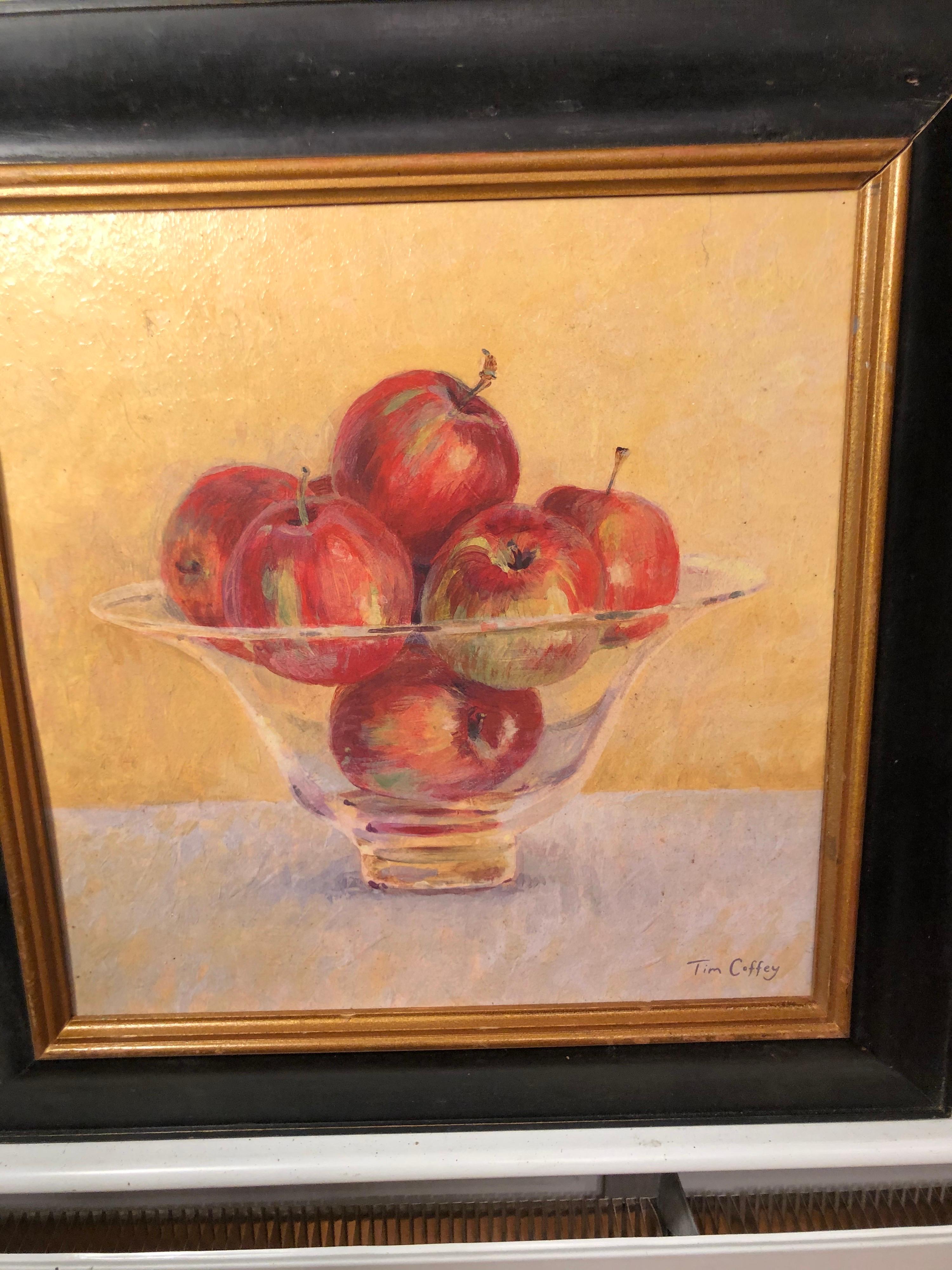Still Life of Apples in a Bowl 7