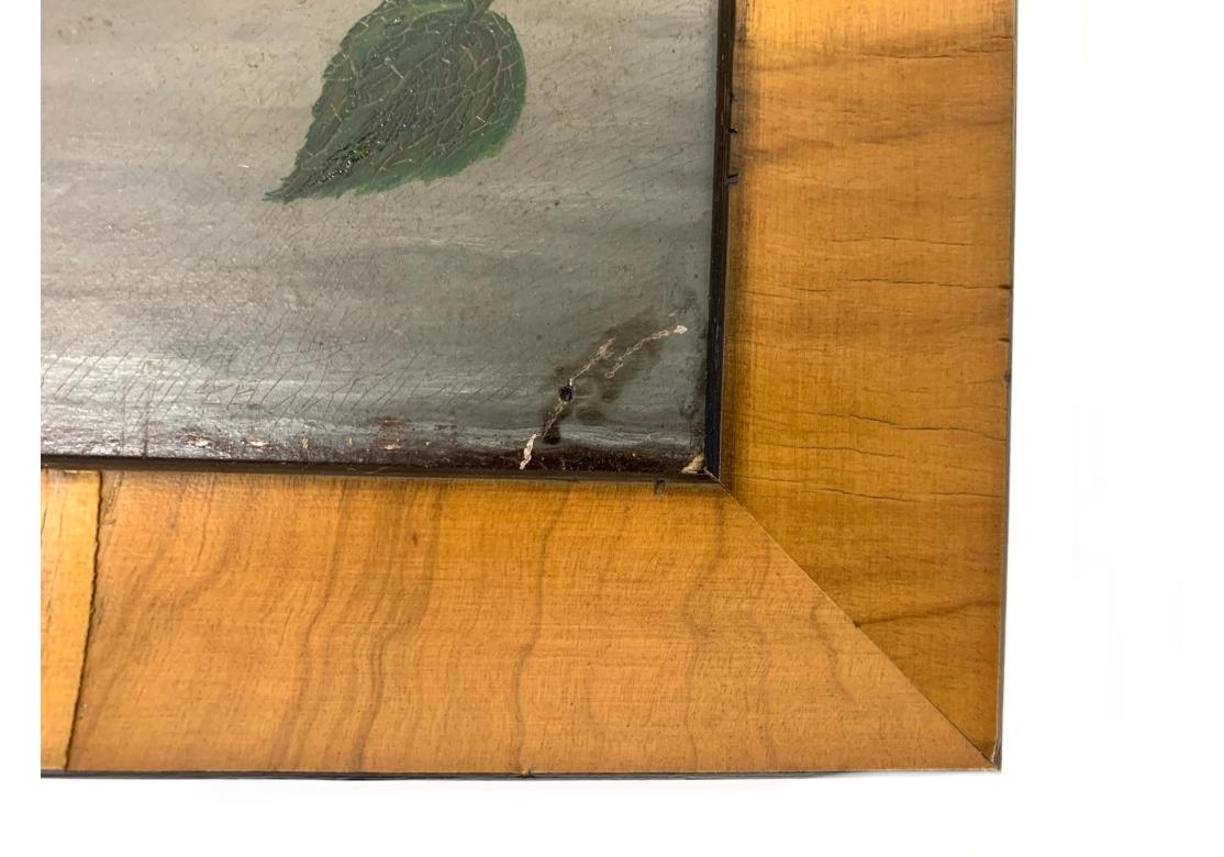 Bodegón Óleo Sobre Tabla Artista Madera en venta
