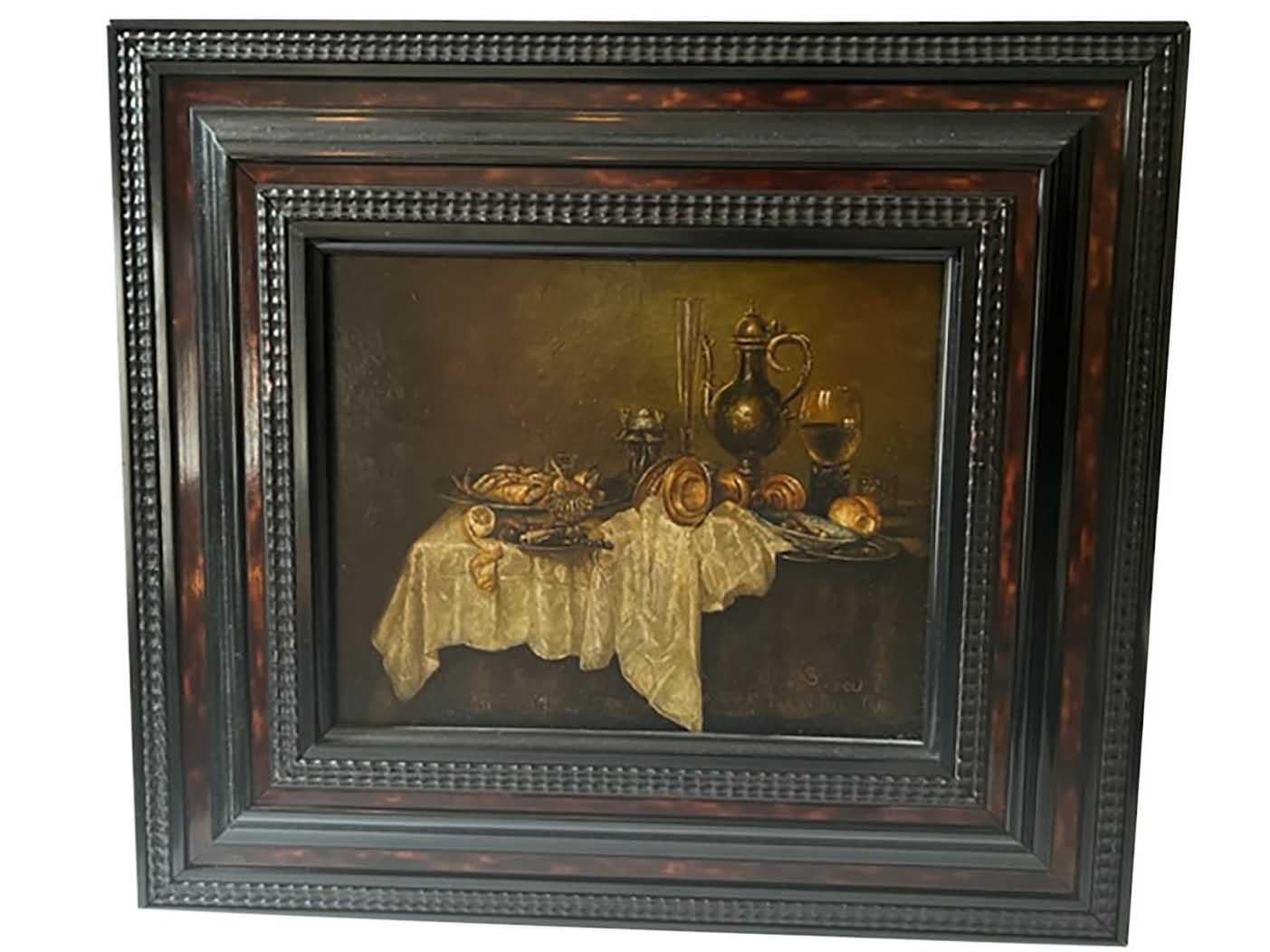 Early 20th Century Still Life Oil on Board Paintings For Sale