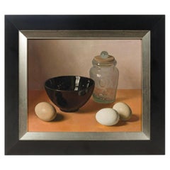 Nature morte à l'huile de Jacques Blanchard (1912 - 1992)
