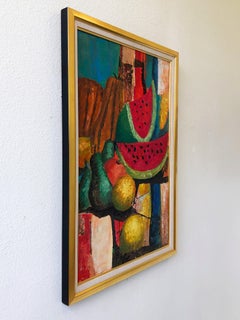 Still Life Oil Painting by Listed Artists Almicar Salomon Zorrilla