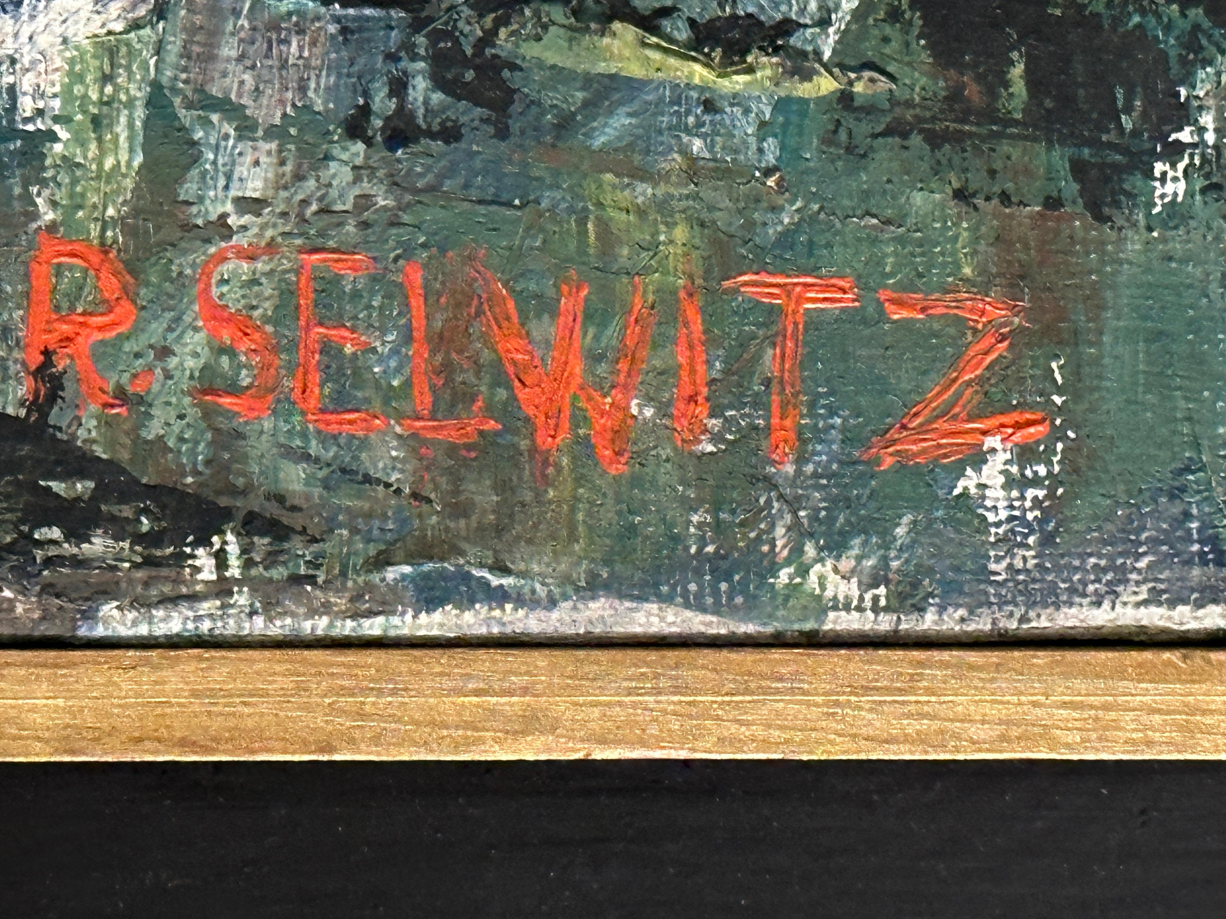 20th Century Still Life Oil Painting by Ruth Selwitz For Sale