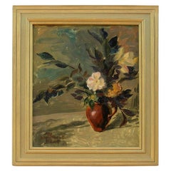 Retro Still Life Oil Painting