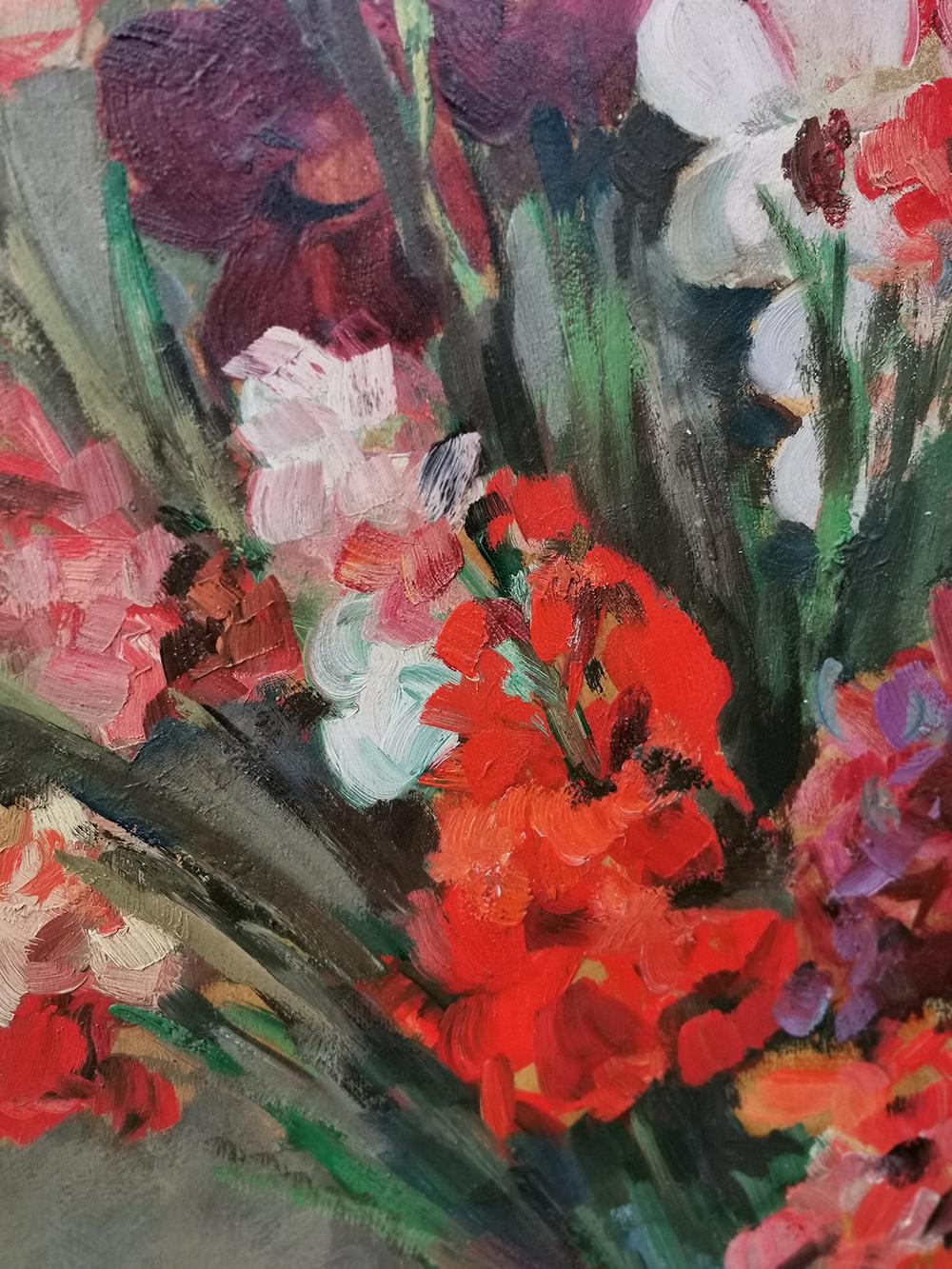 gladiolus painting