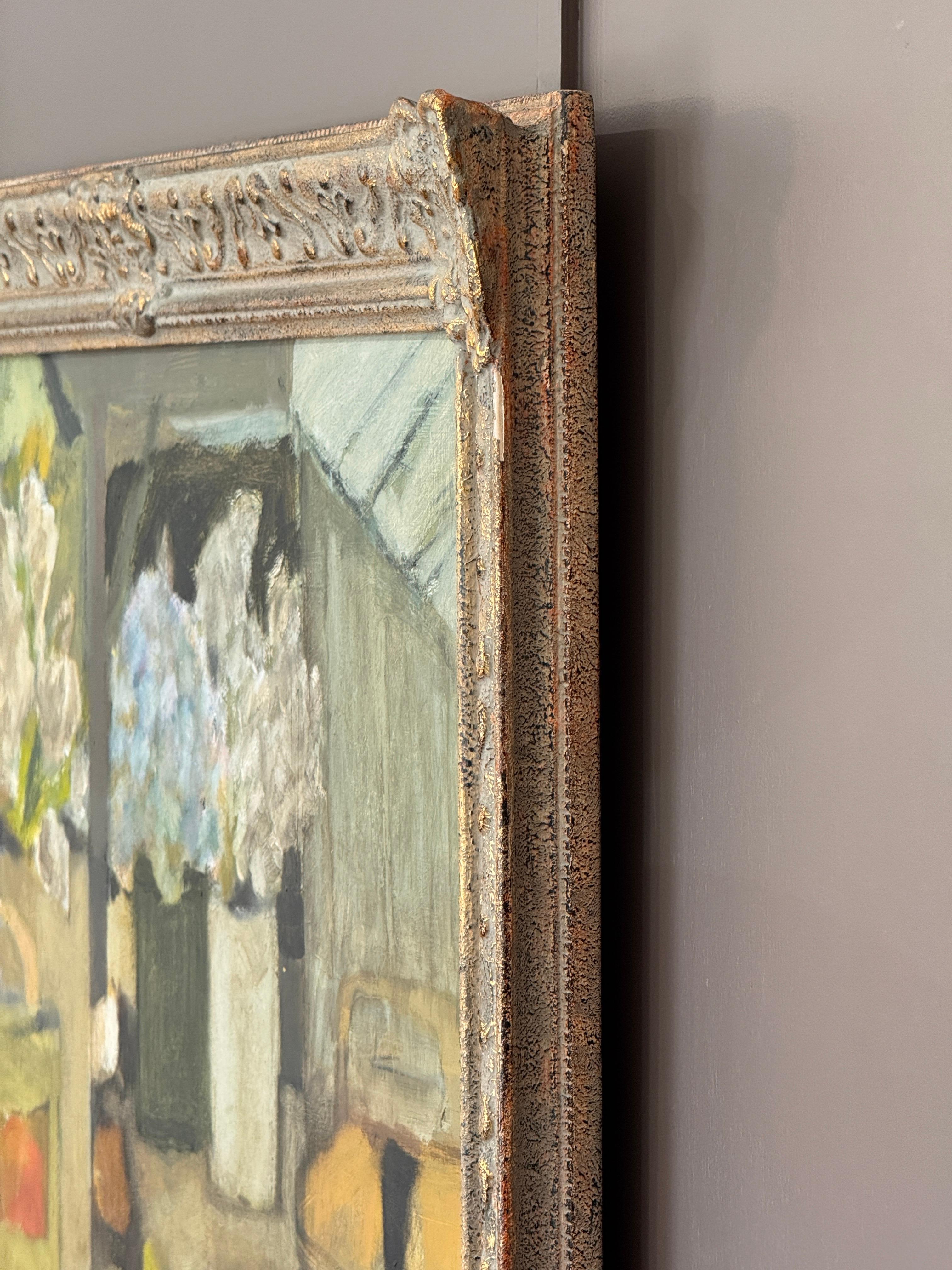 Nature morte, peinture à l'huile sur Masonite par A Richard Pinney en vente 2