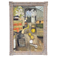 Still Life Oil Painting on Masonite by Richard Pinney
